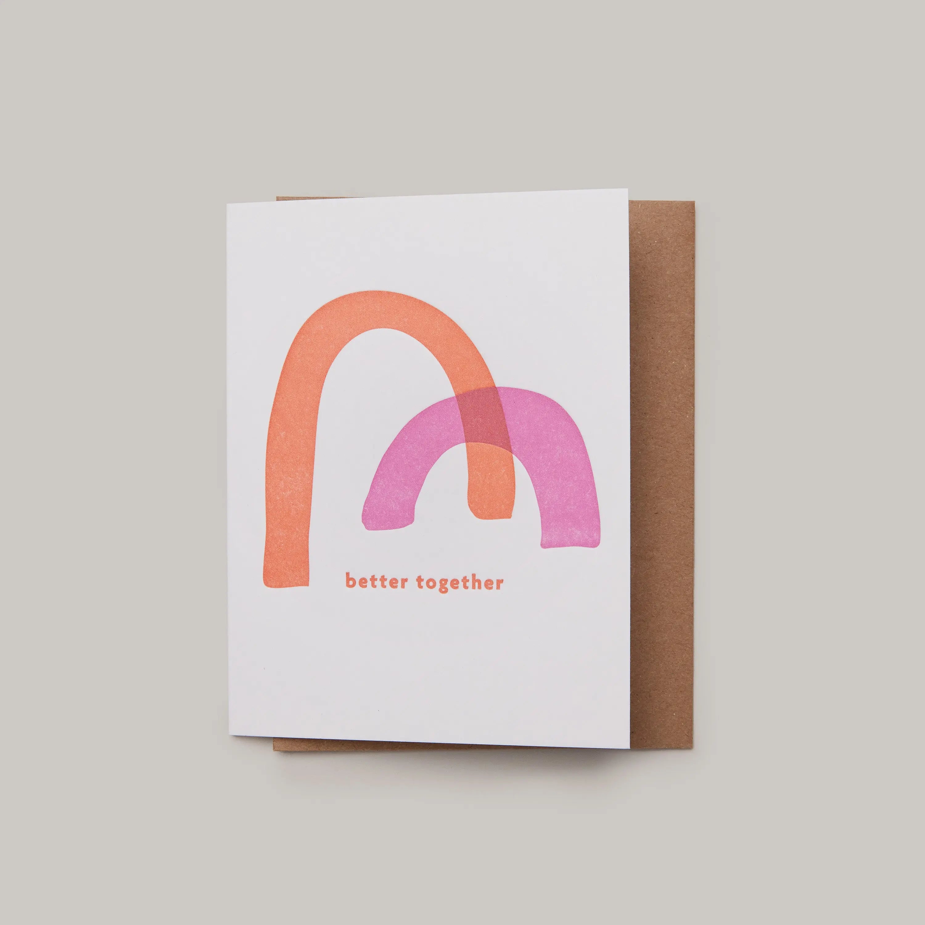 Letterpress Card Meshwork Press