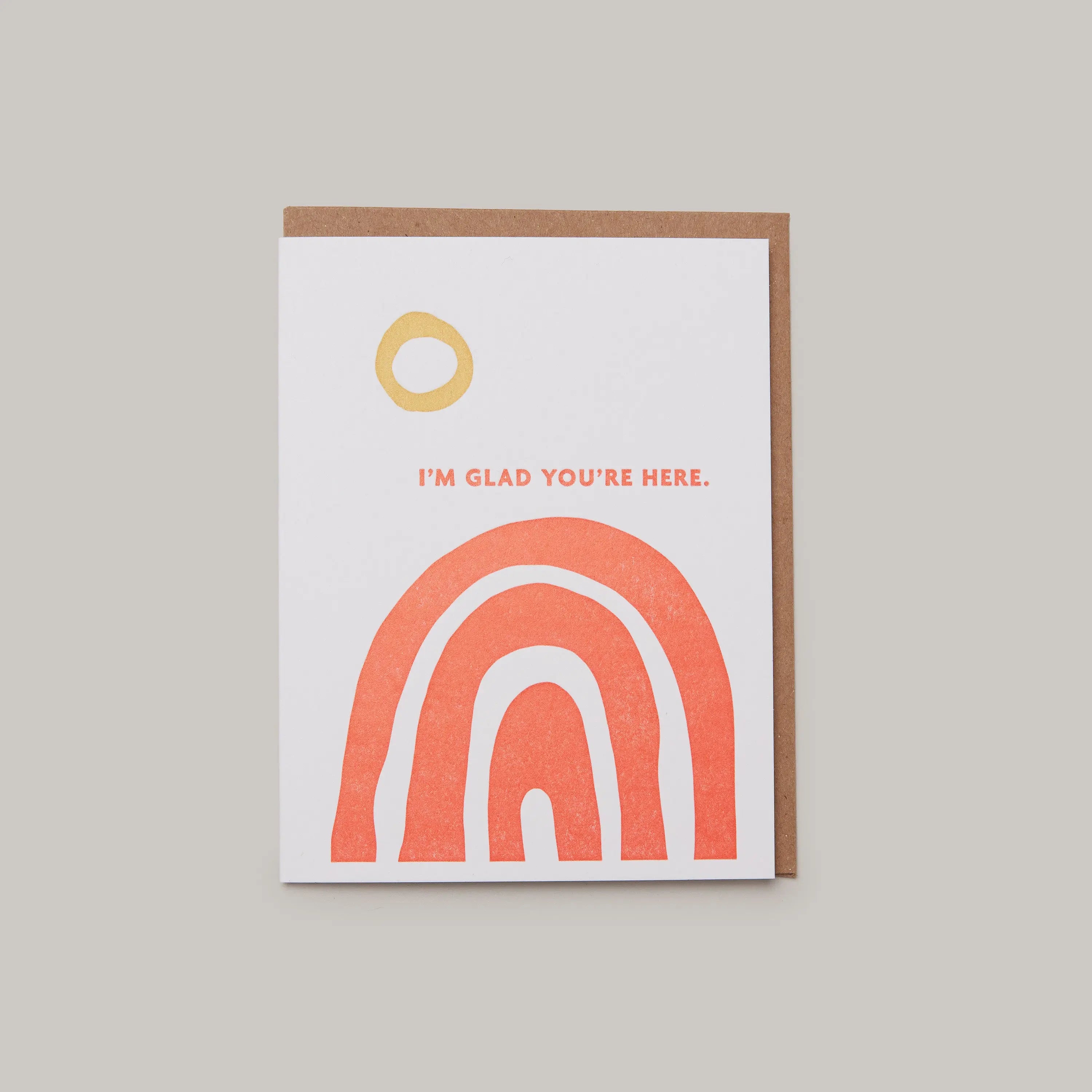 Letterpress Card Meshwork Press