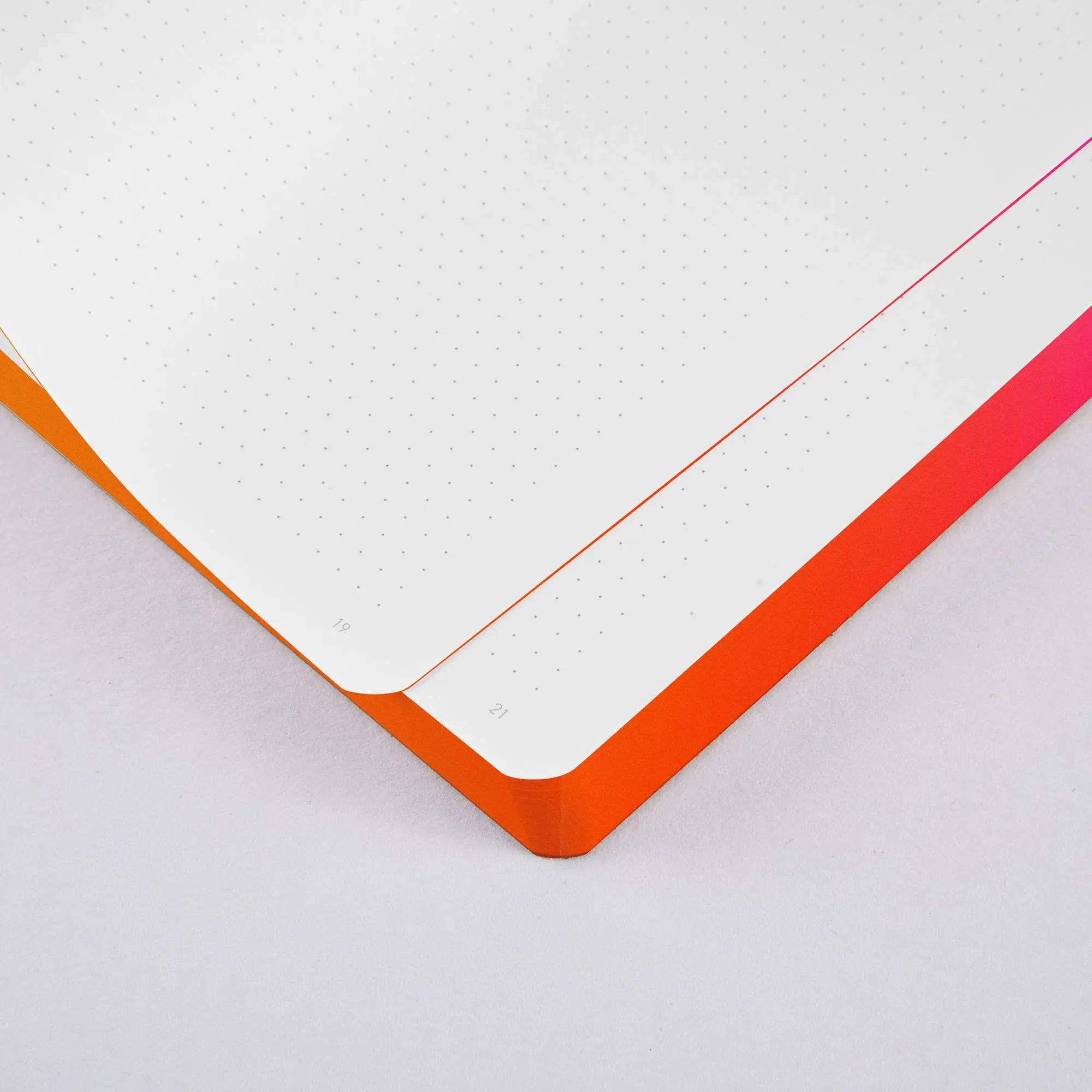 Color Clash Burn Notebook nuuna