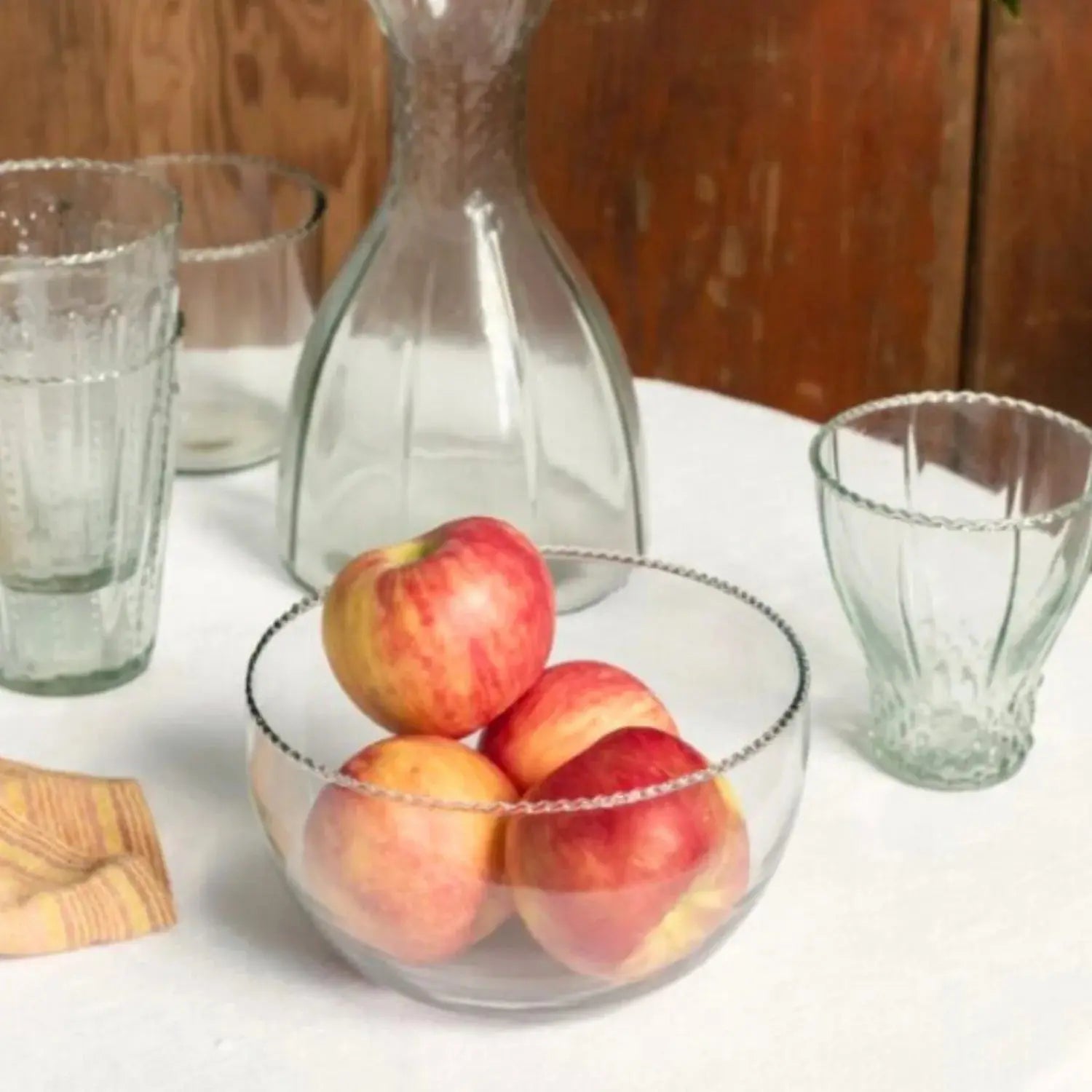 Ruffle Glass Bell BeHome