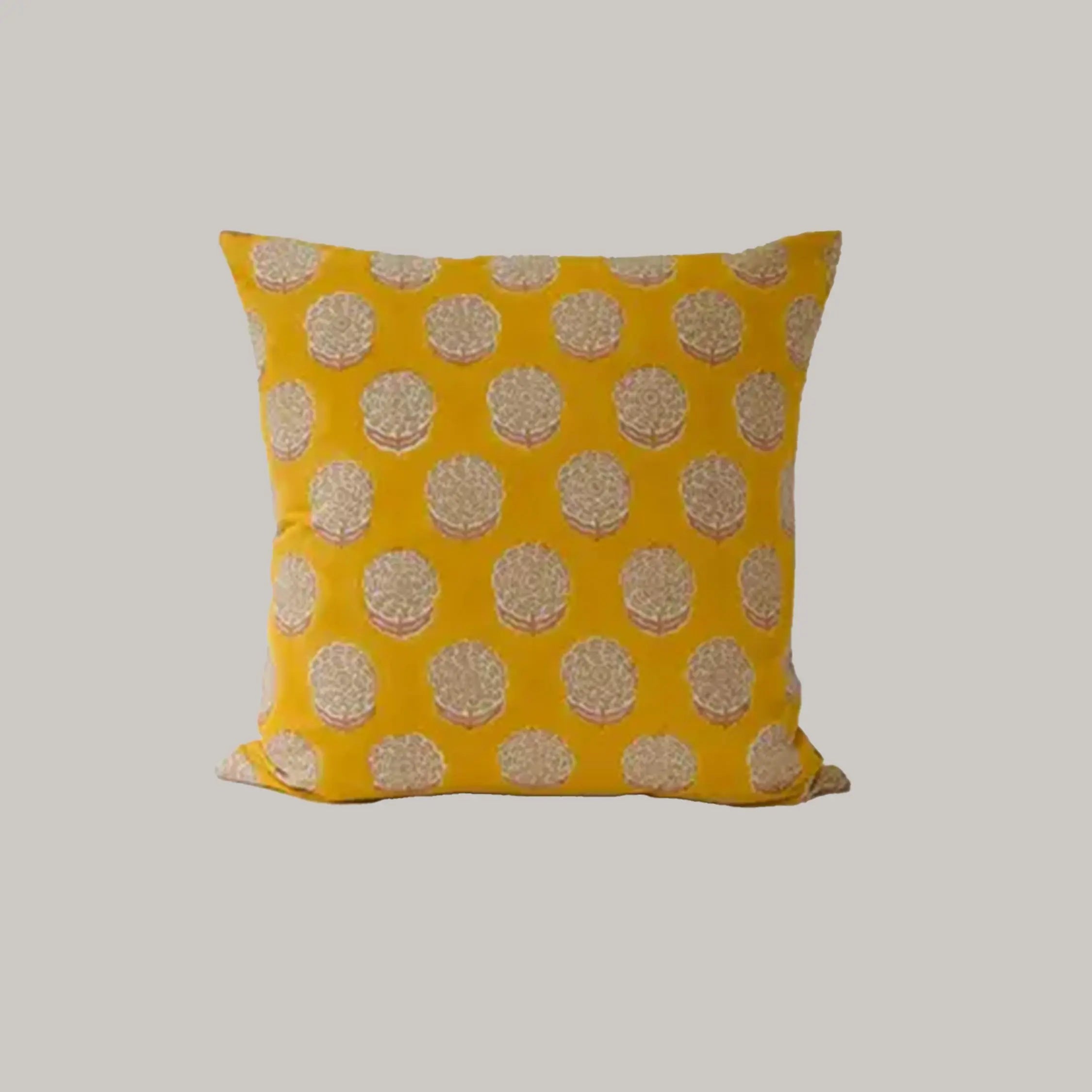 Alisha Cushion Yellow Soil to Studio