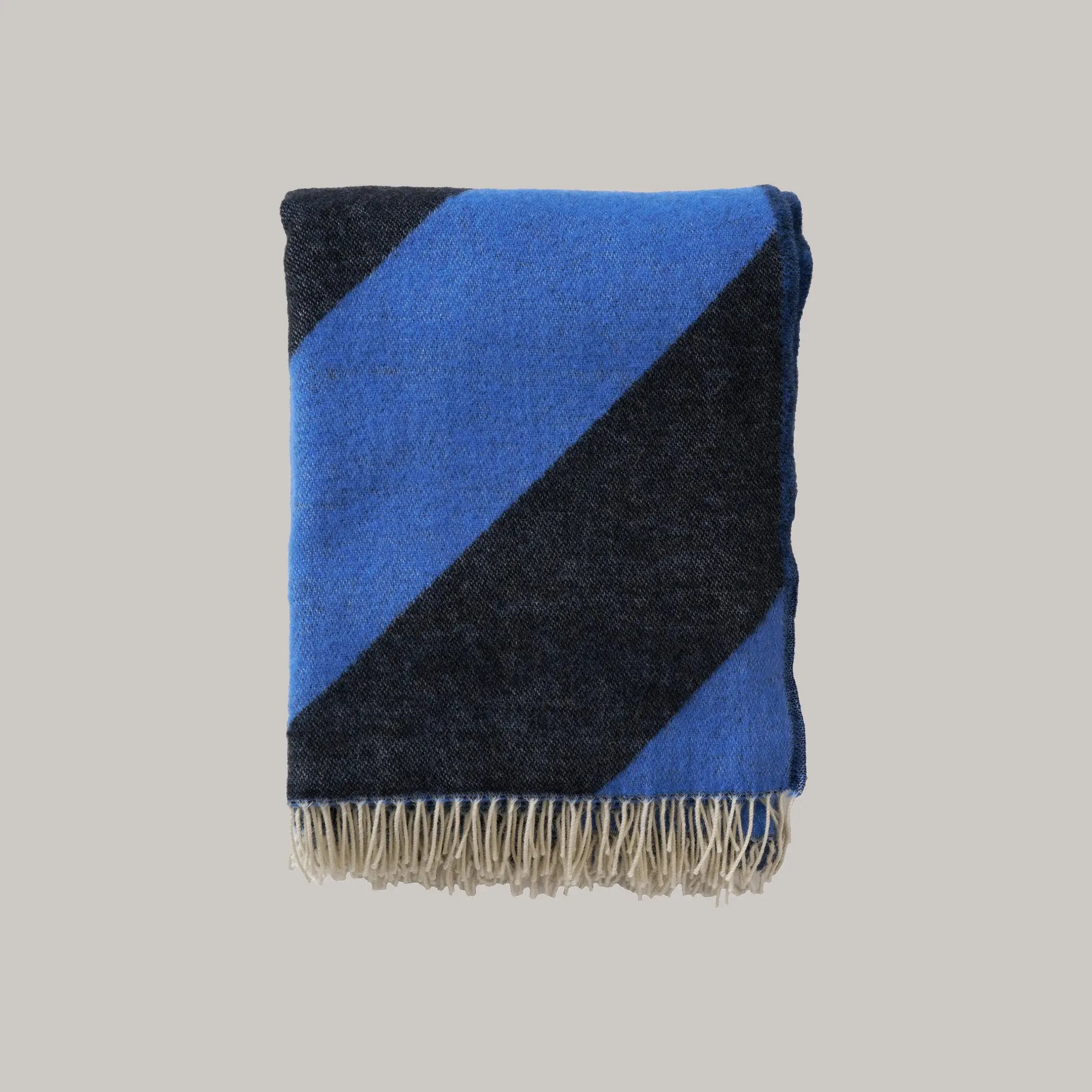 Angles Wool Throw Blanket Klippan
