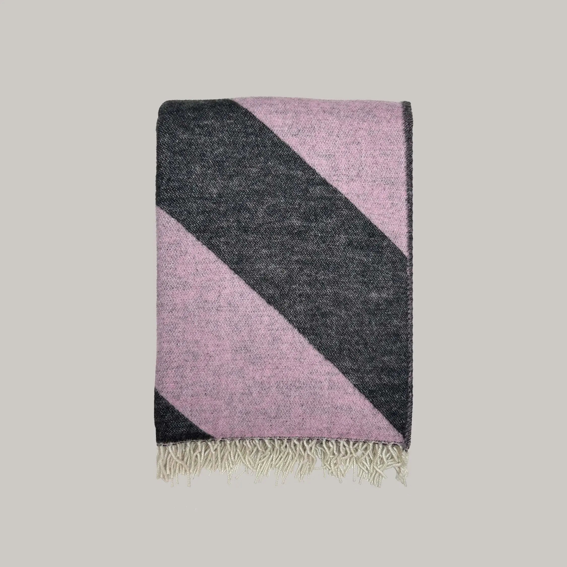 Angles Wool Throw Blanket Klippan