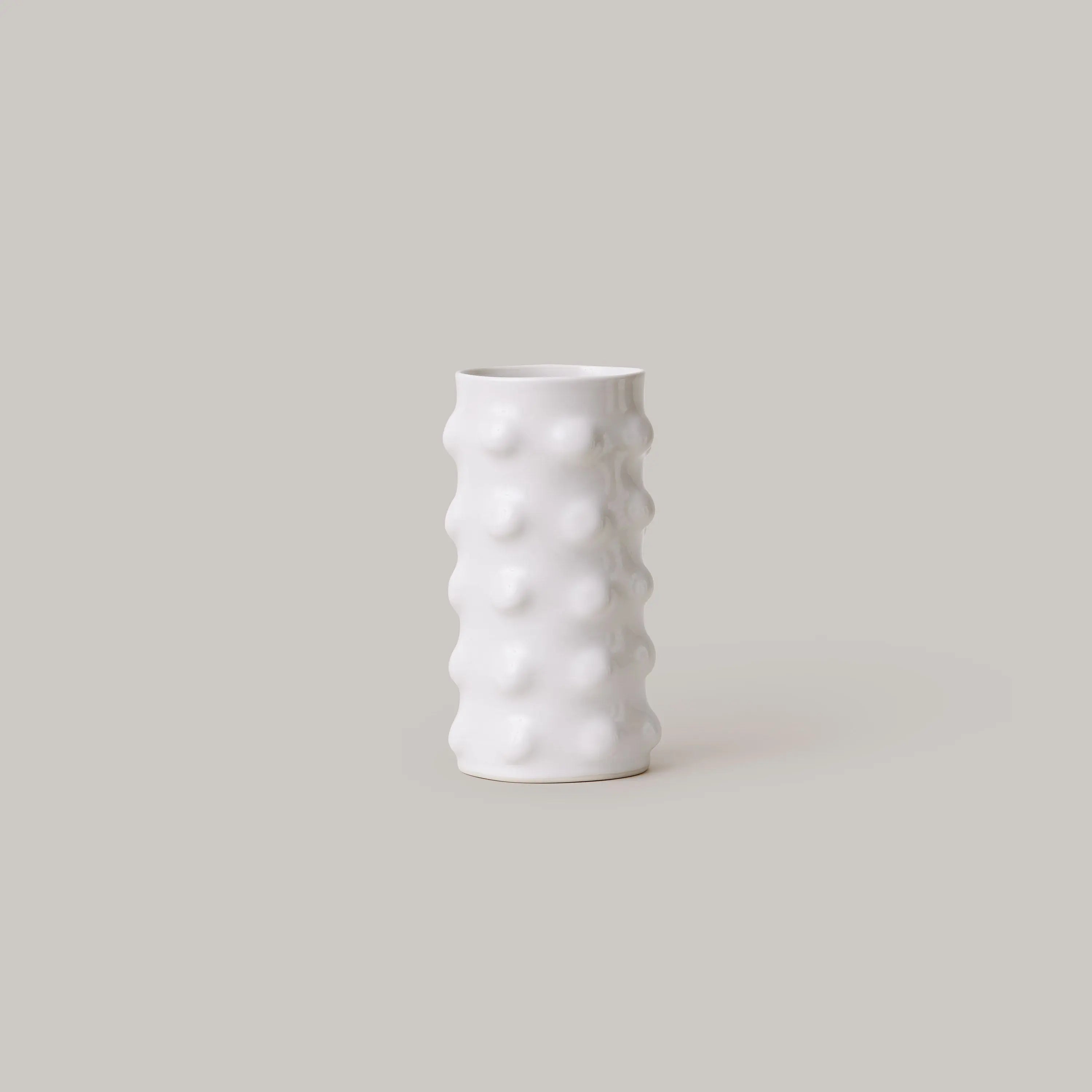 White Porcelain Ceramic Vase Stephanie Grace