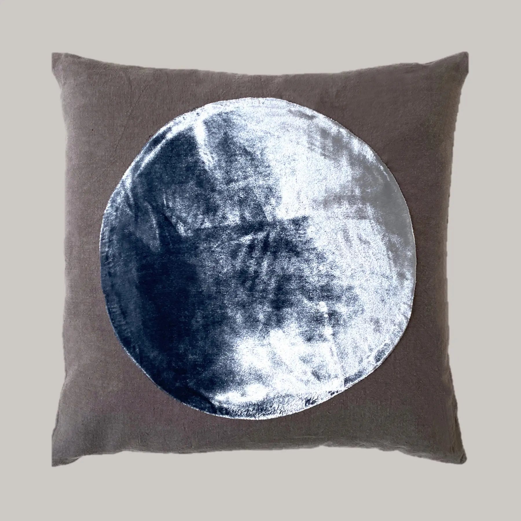 Silk Velvet Circle Pillow Correll Correll