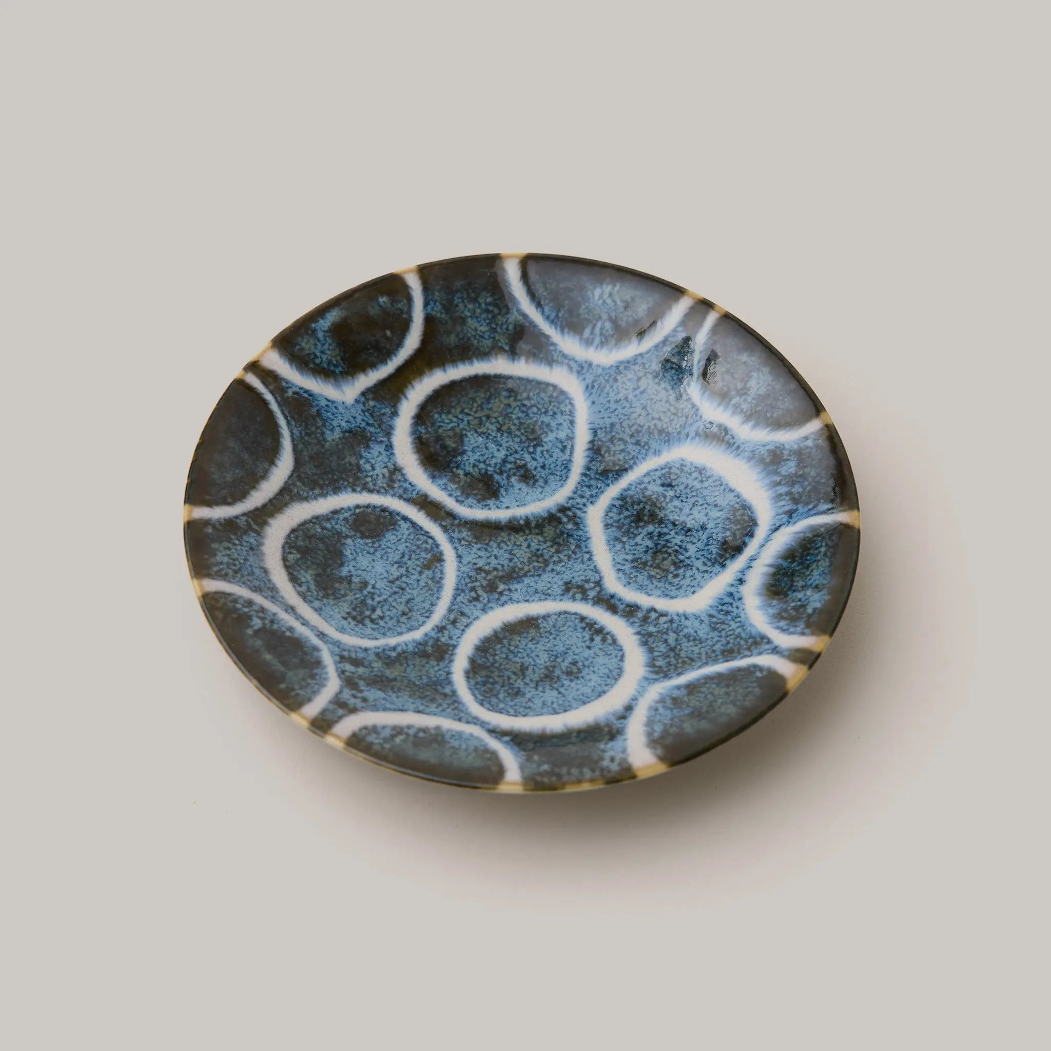 Circle Ring Blue Side Plate Not specified