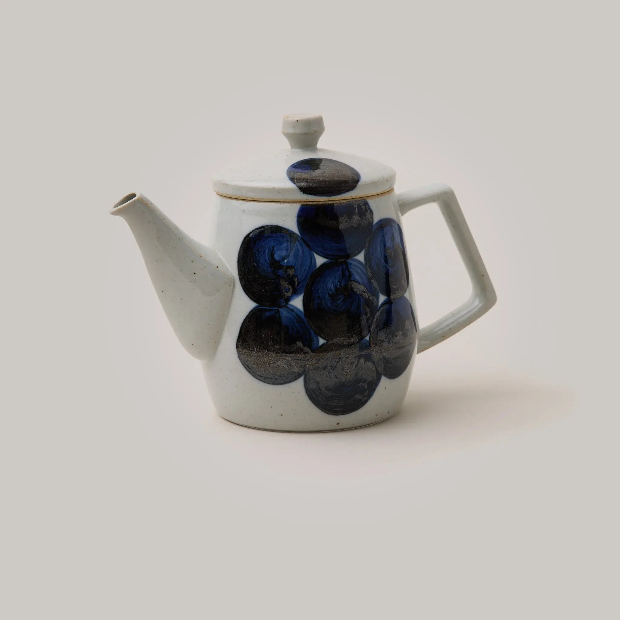 Blue Flower Glaze Teapot Not specified