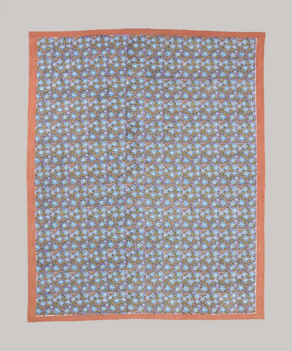 Double Throw in Tote - Pink & Tan