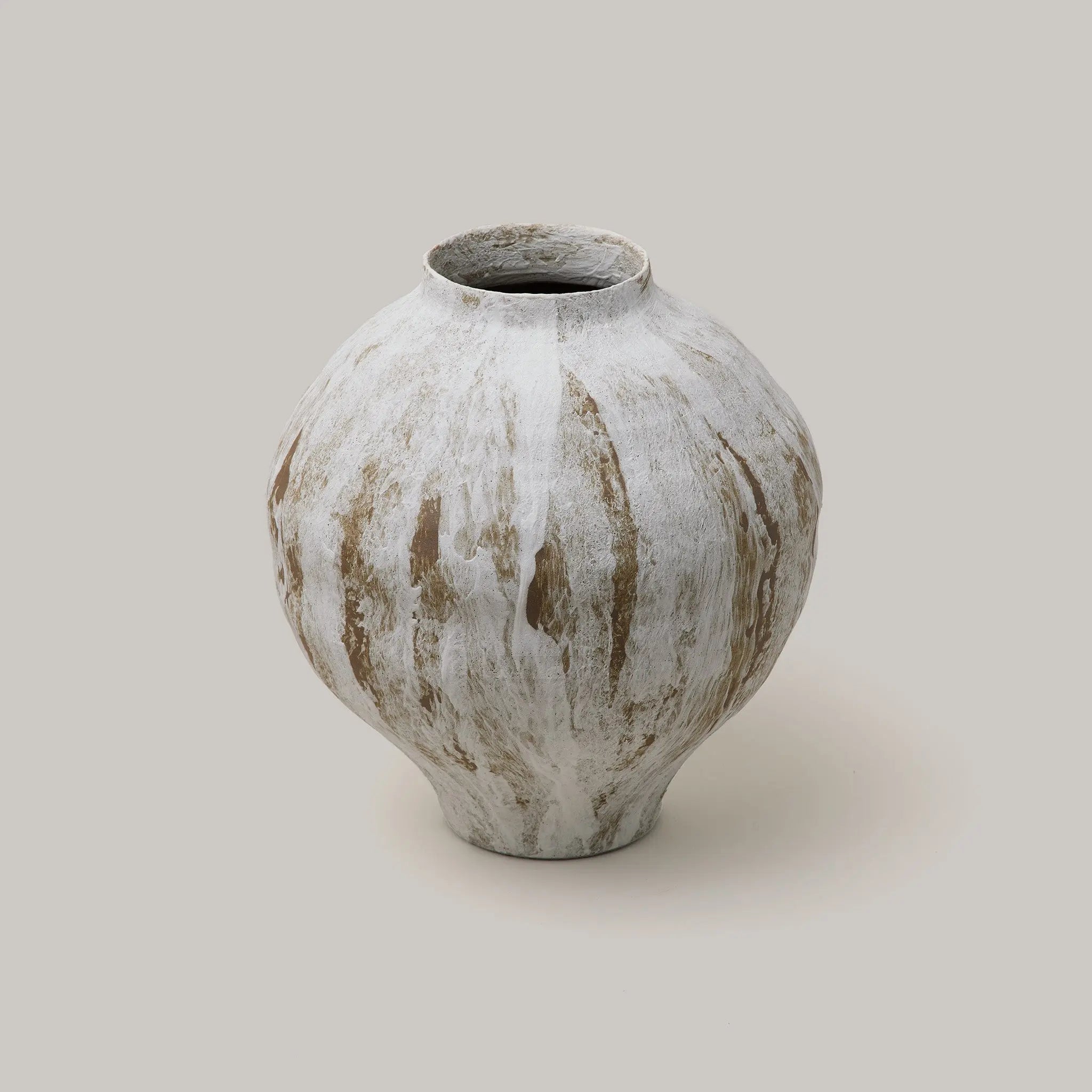 White Wash Matte Glaze Vessel JDZ