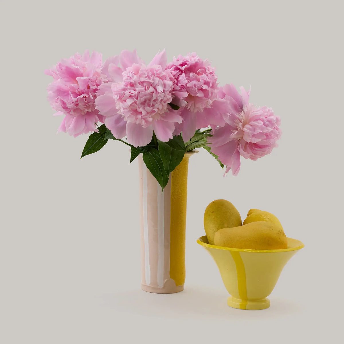 Yellow Porcelain Vases and Vessels Martha Beckman
