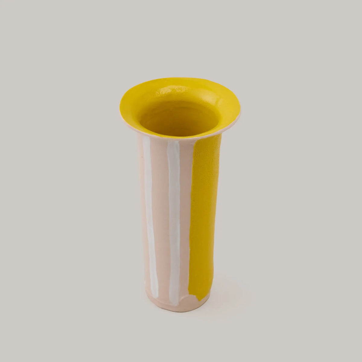 Yellow Porcelain Vases and Vessels Martha Beckman
