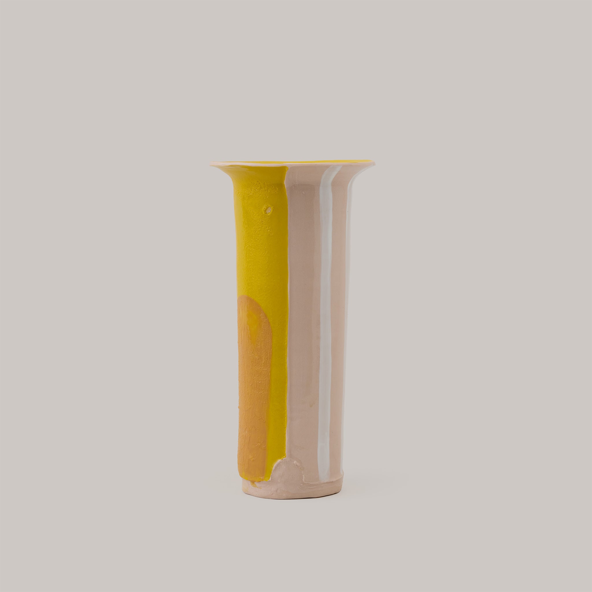 Yellow Porcelain Vases and Vessels