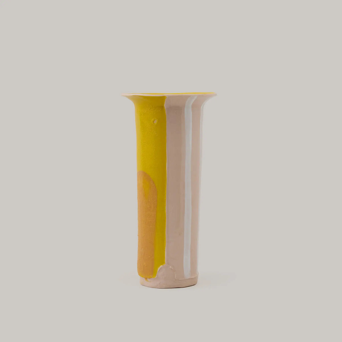 Yellow Porcelain Vases and Vessels Martha Beckman