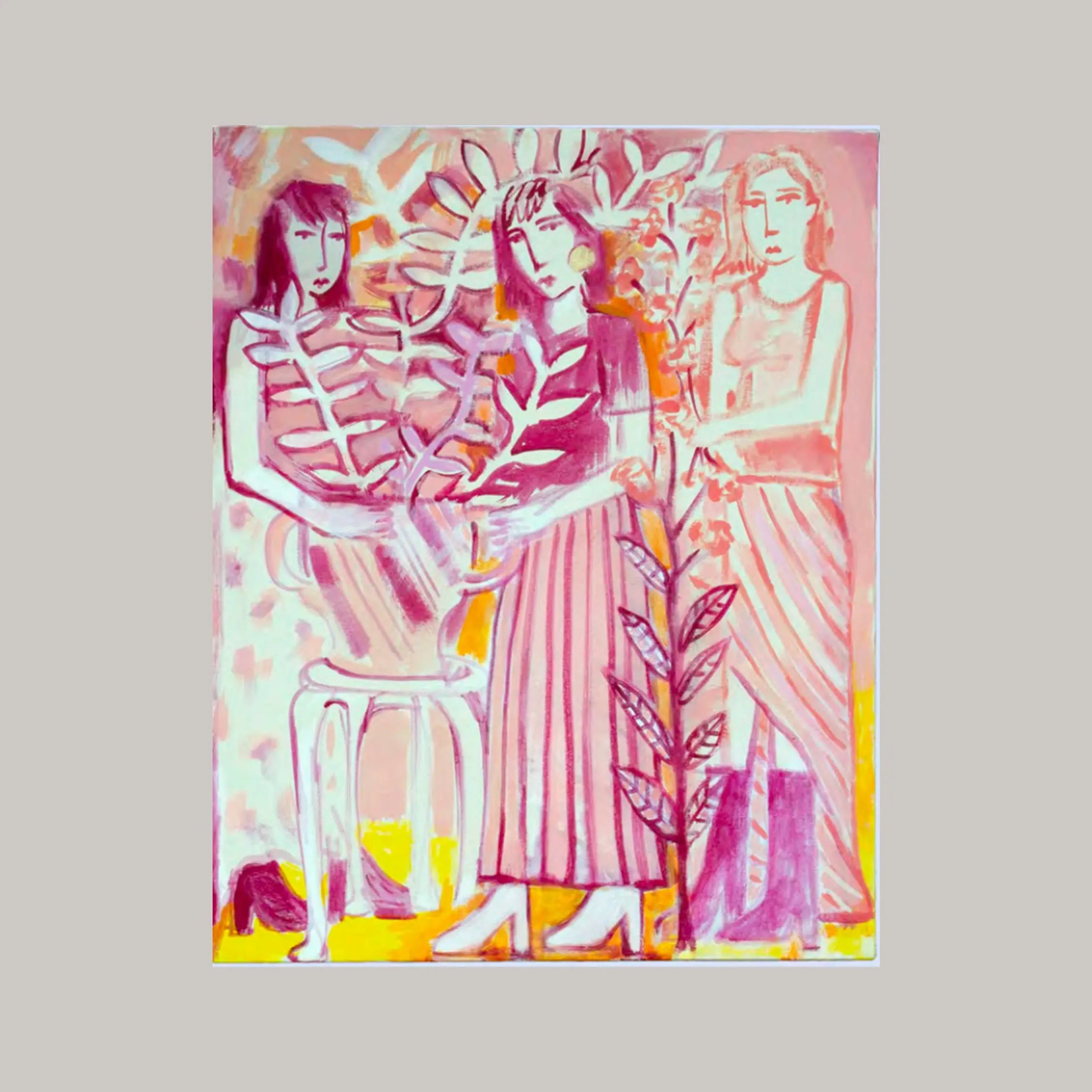 Girls with Plants Meghan Borah
