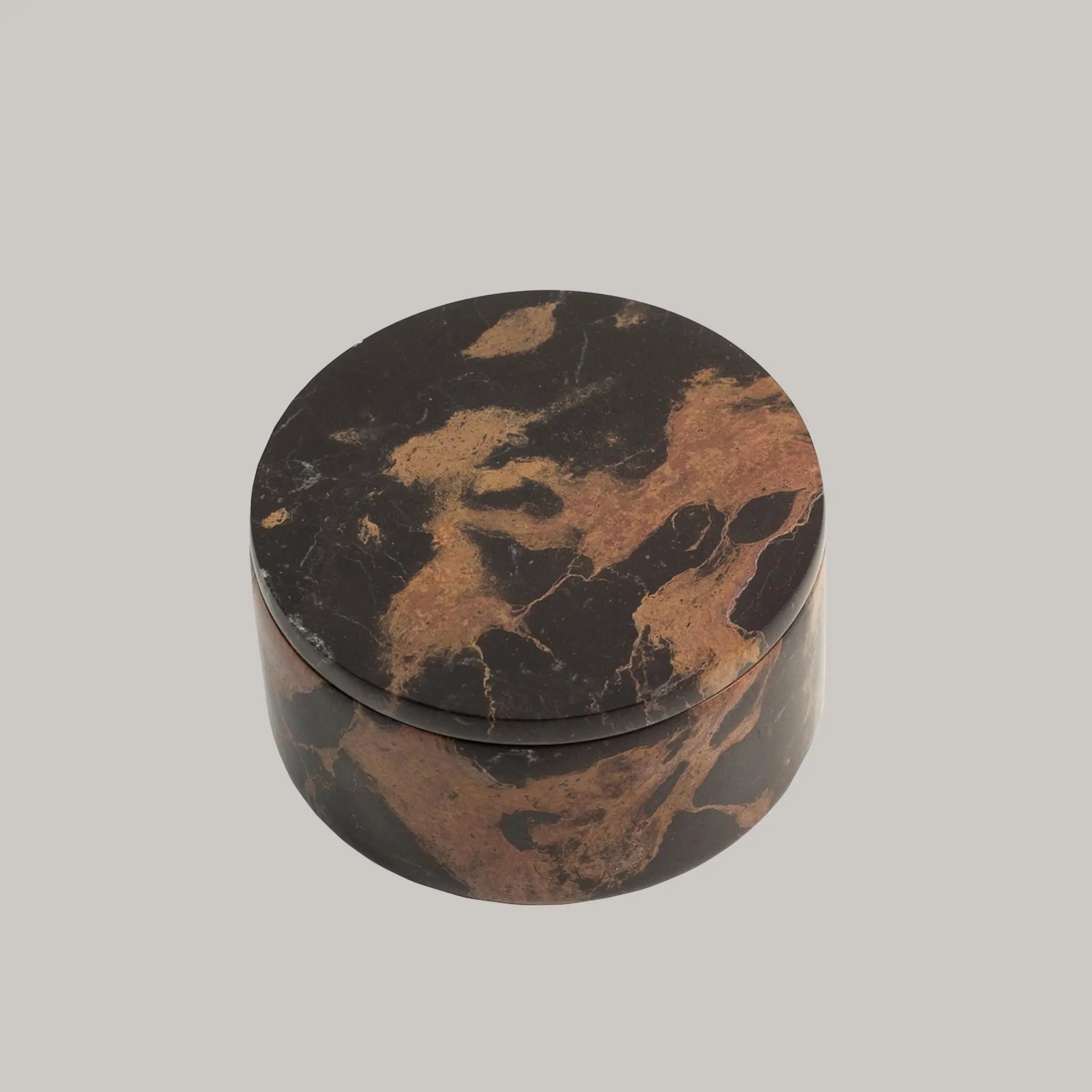Tiger Eye Marble Round Box Not specified
