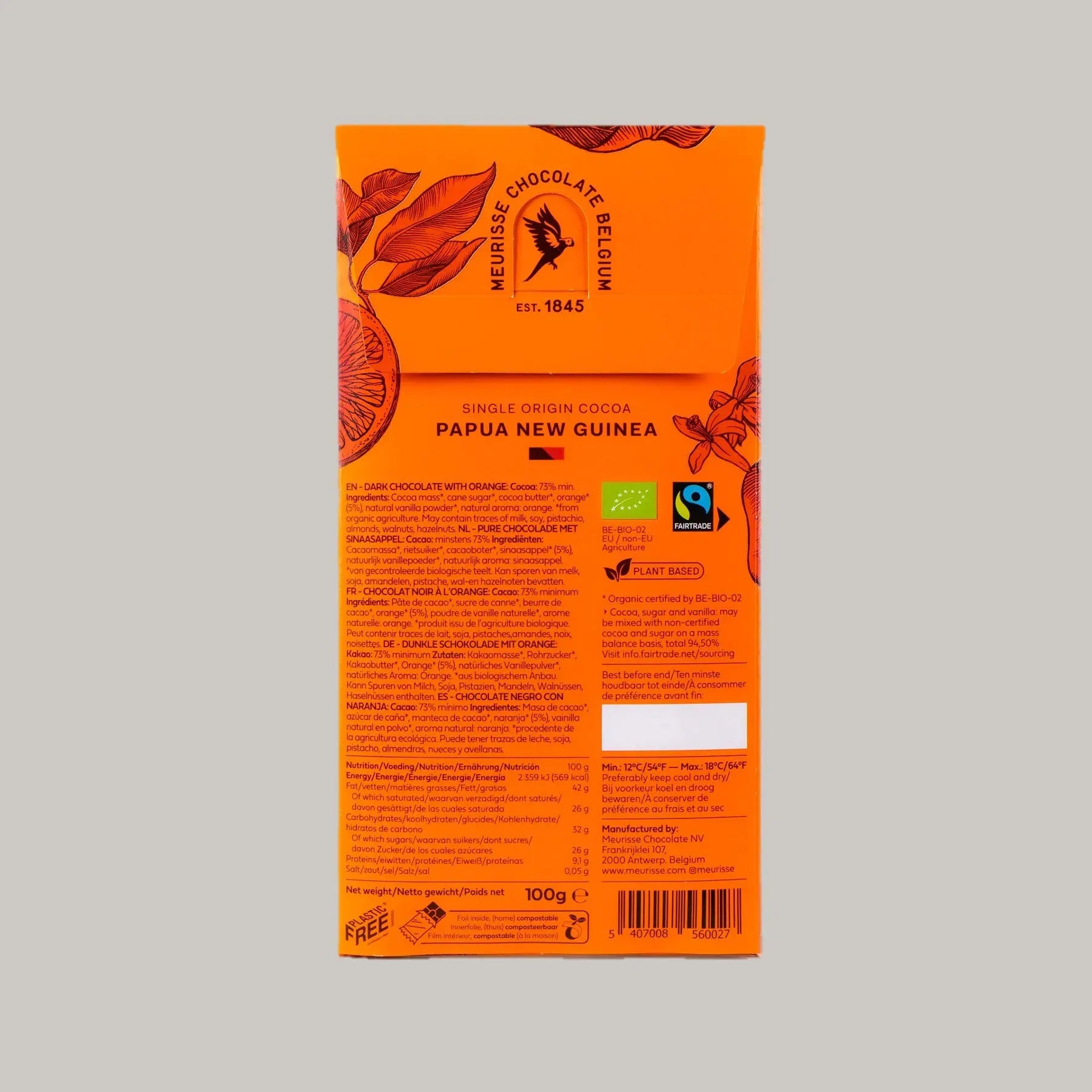 Artisanal Chocolate Bar Meurisse