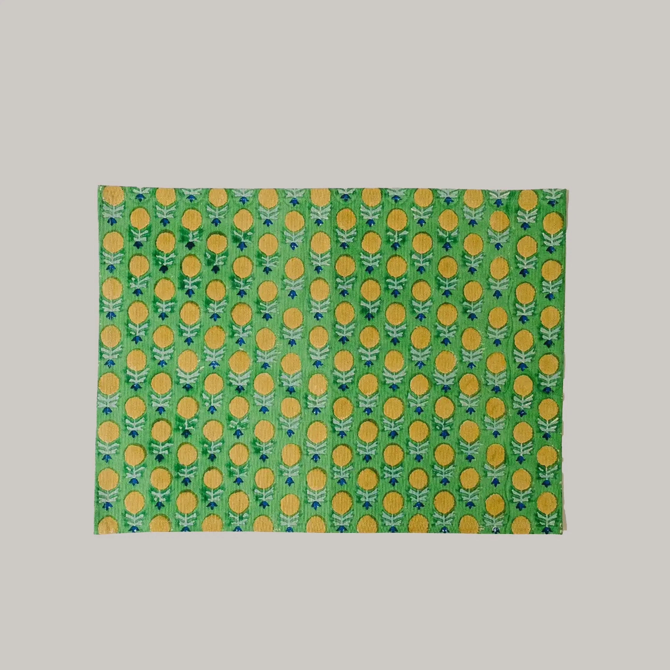 Block Print Placemats Soil to Studio