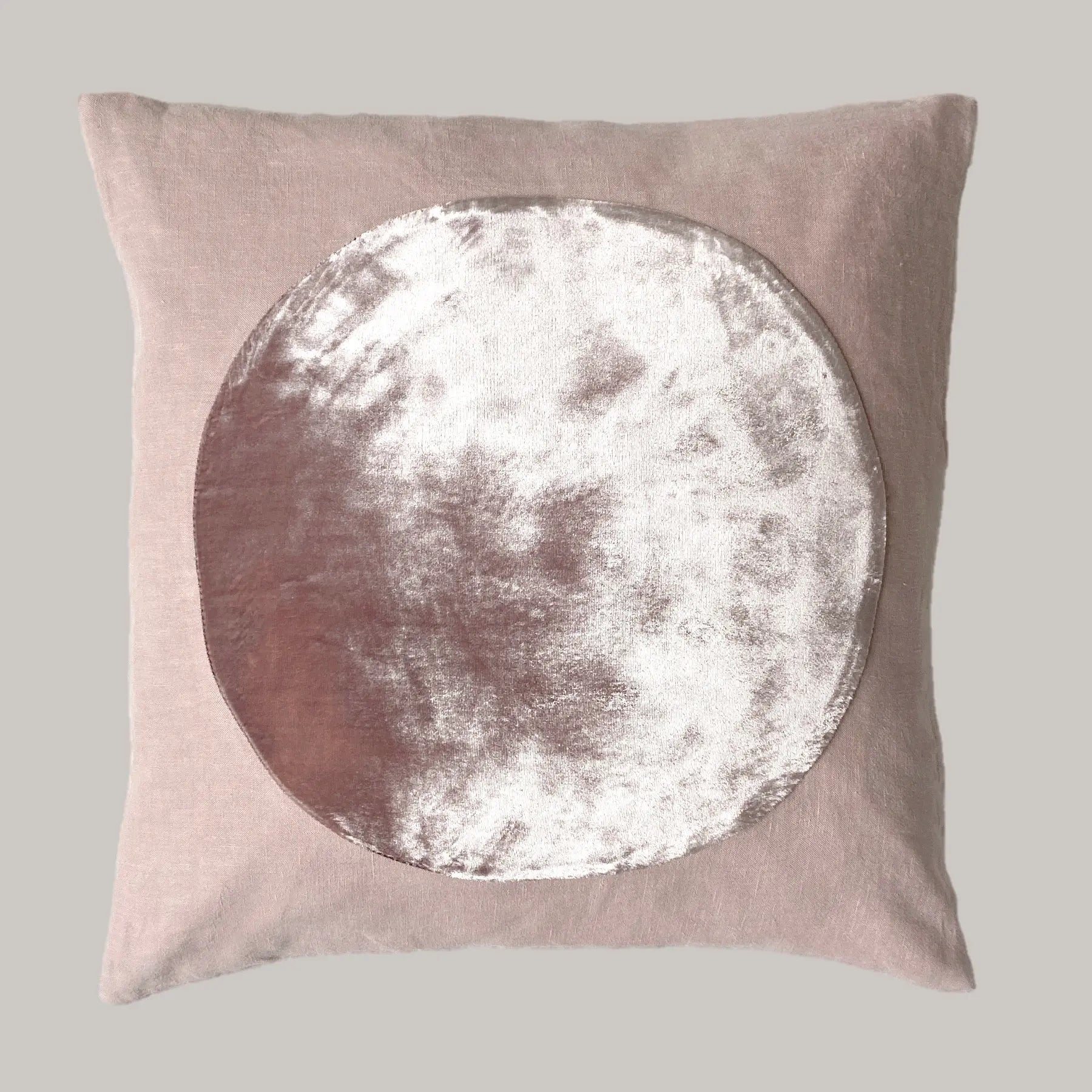 Silk Velvet Circle Pillow Correll Correll