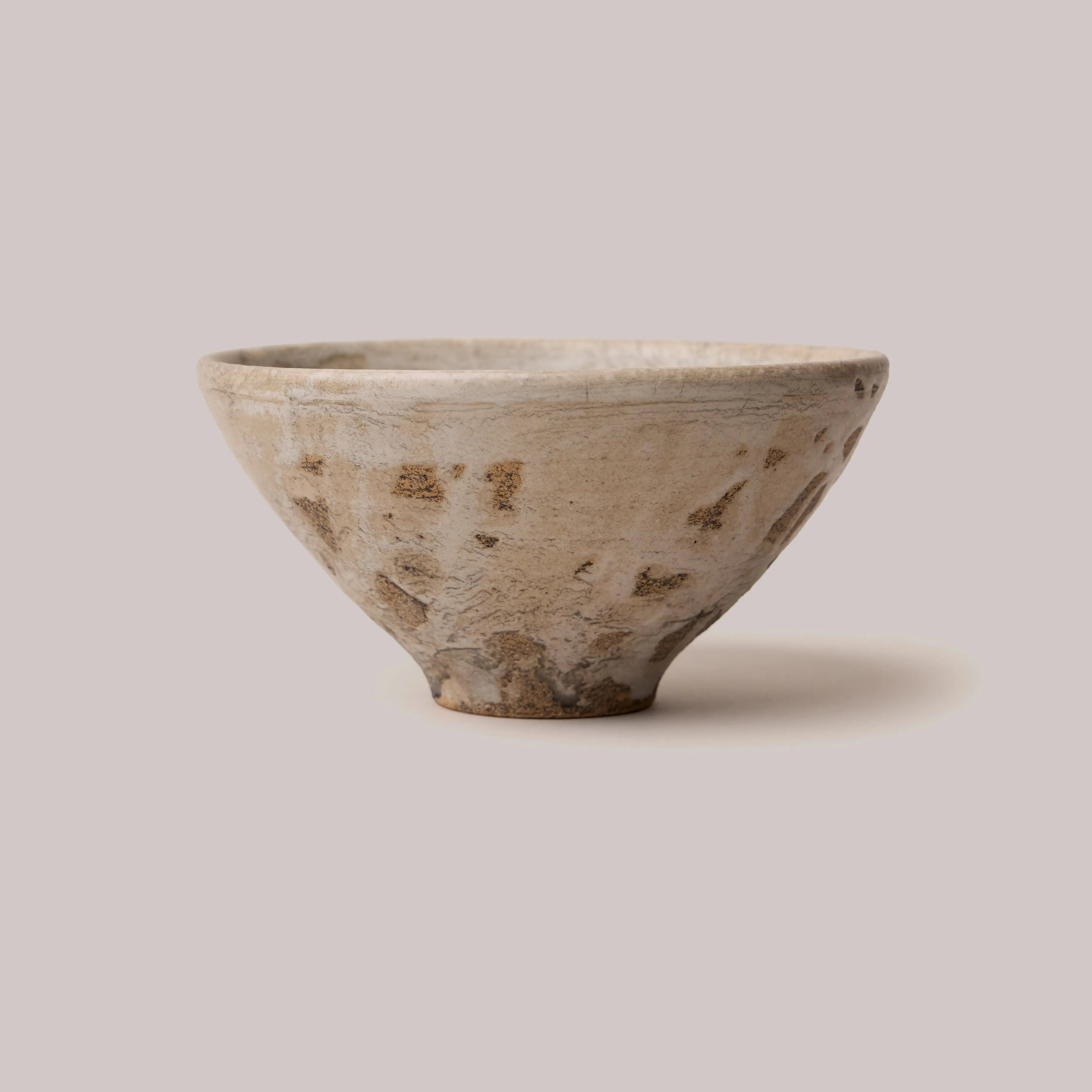 Kikuchi Toru White Glaze Bowl Hakujitu