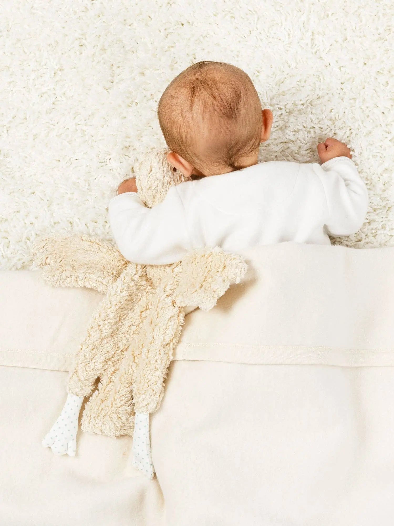 Goose Sherpa Snuggle Lovey Under the Nile