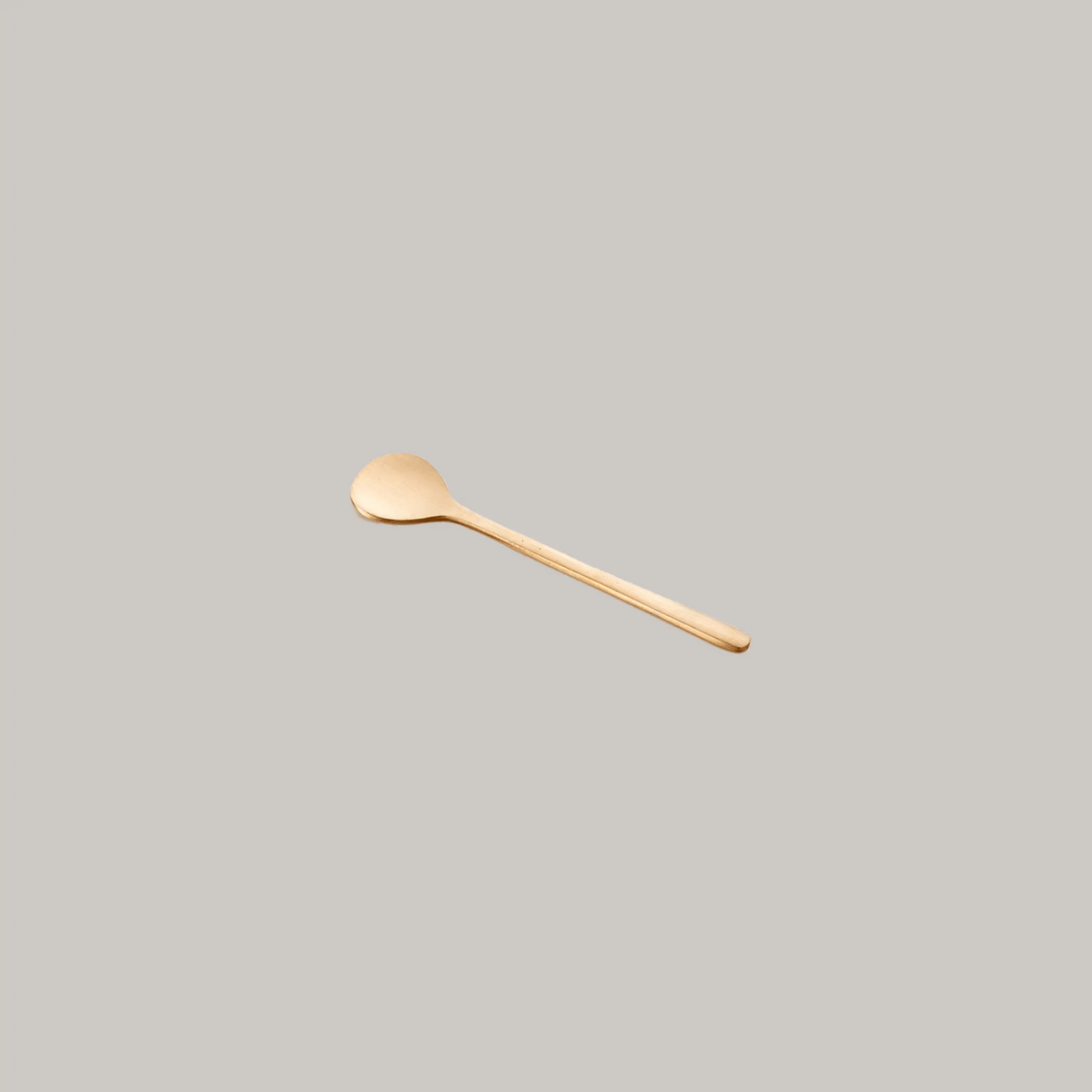 Brass Flat Dessert Spoon Fog Linen