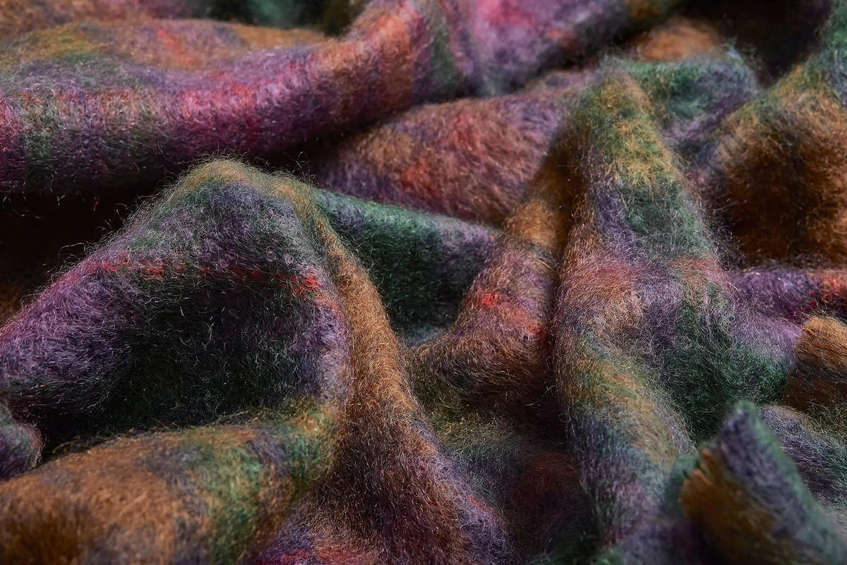 Drumin Mohair Throws Cushendale