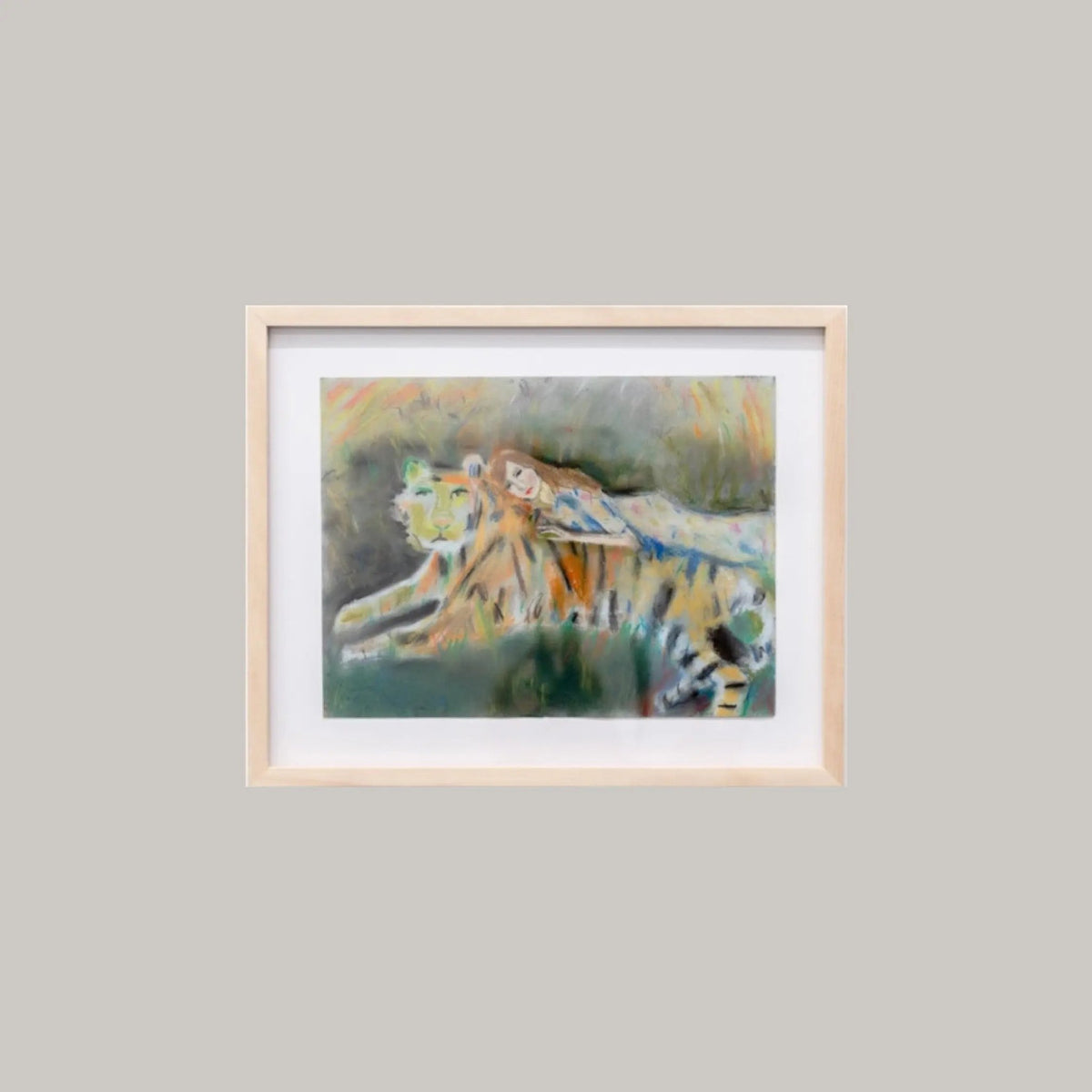 Girl with Tiger Meghan Borah