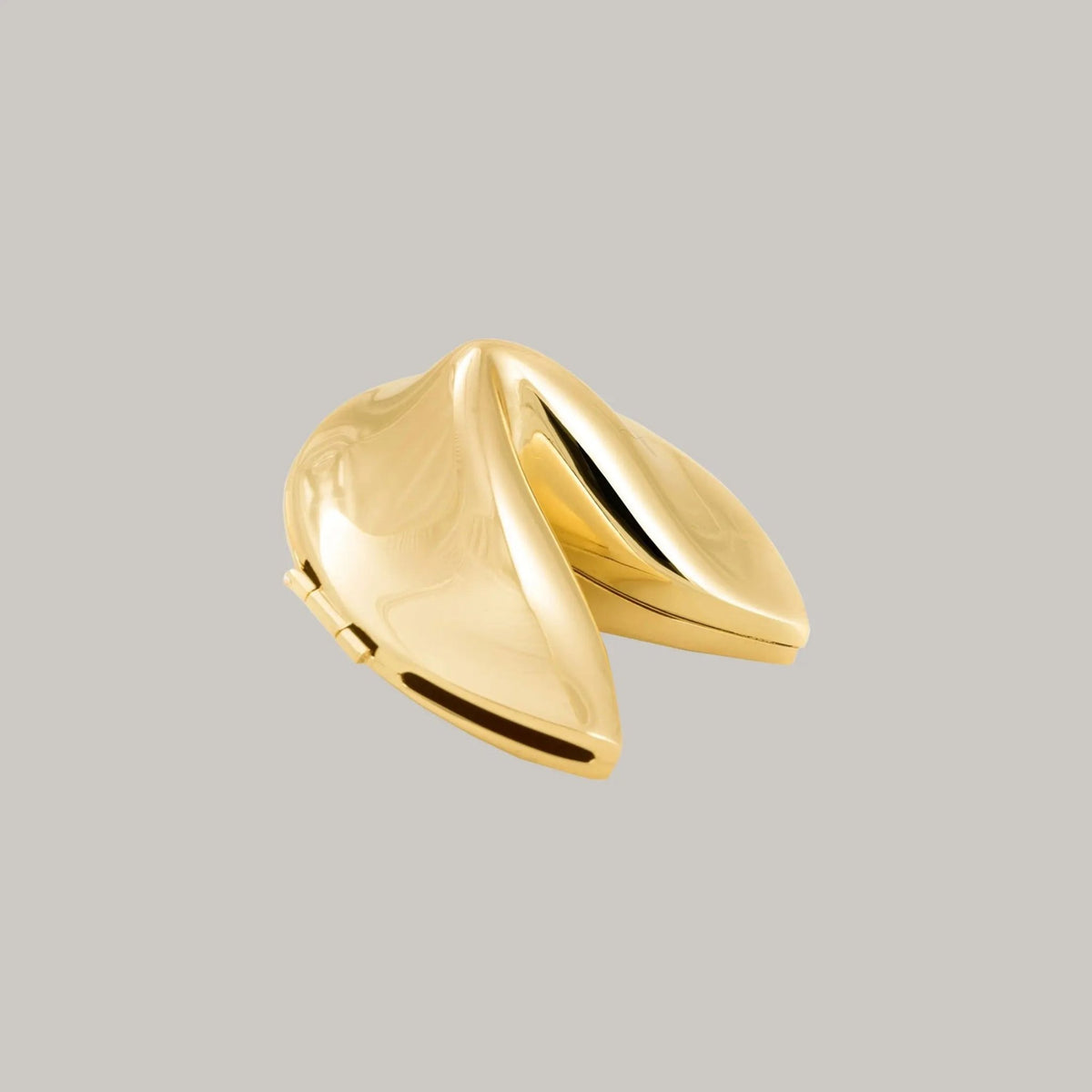 Gold Fortune Cookie Keepsake Box BeyBerk International