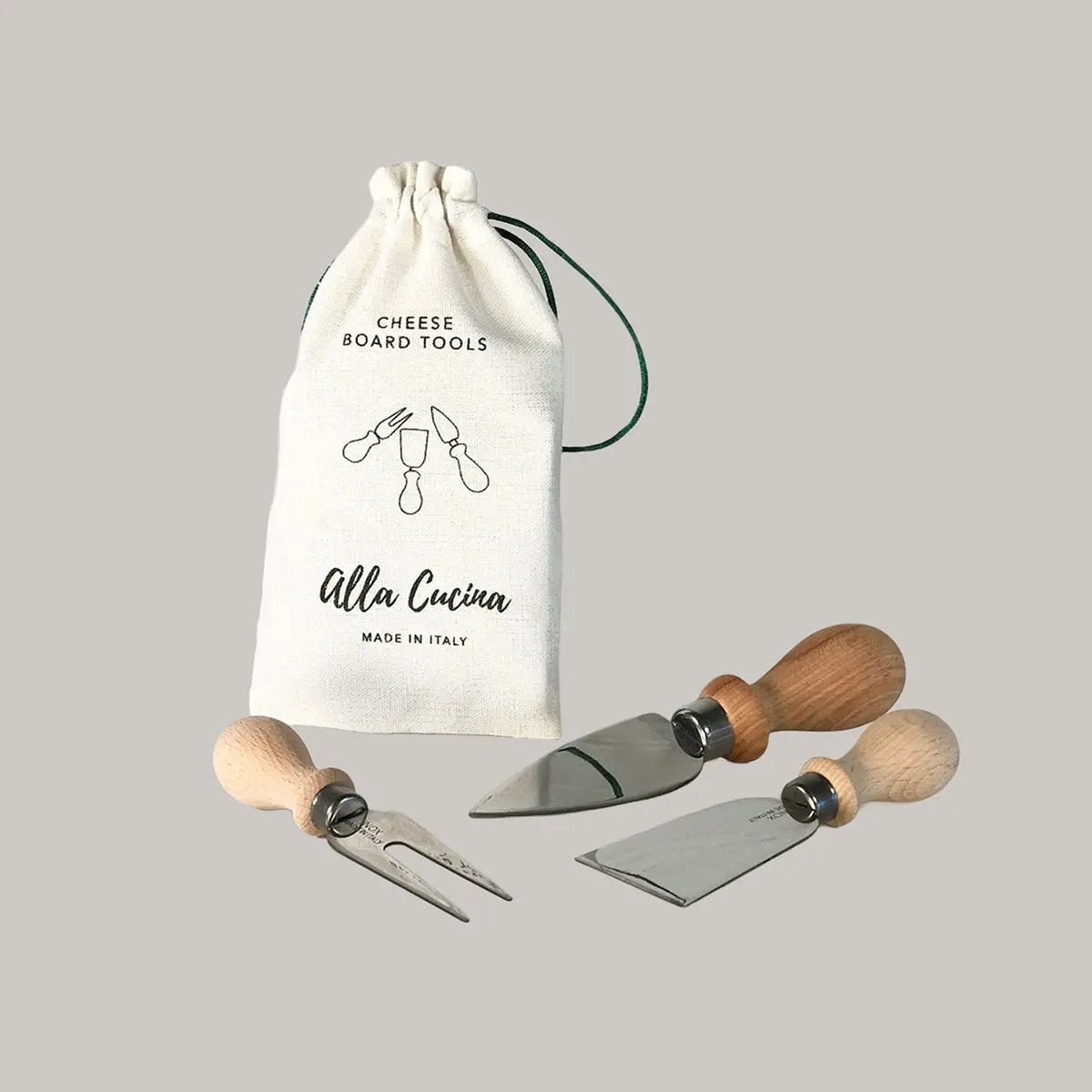 Italian Cheese Board Tools - Set of 3 Verve Culture