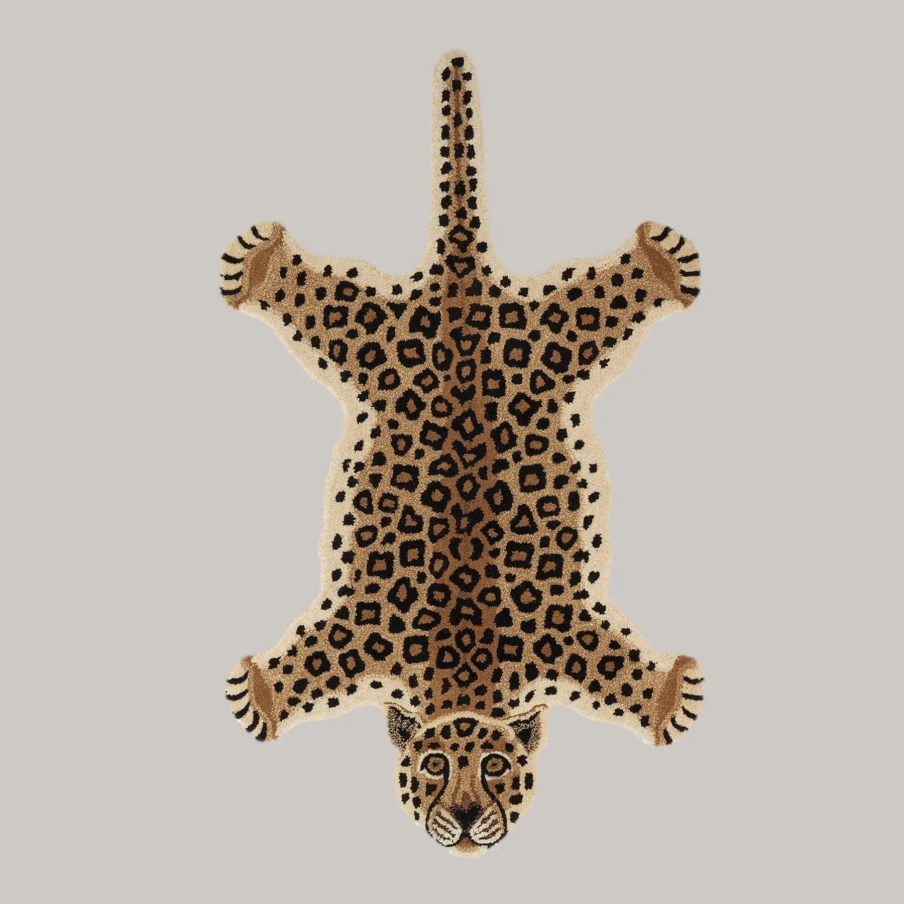 Wool Animal Print Rug Doing Goods