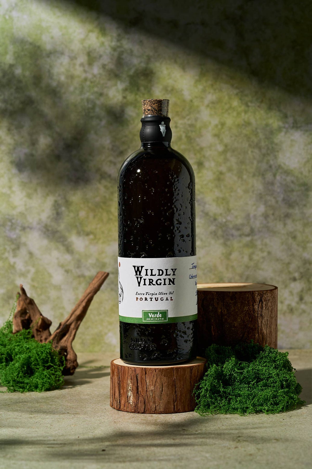 VERDE (Herbaceous) Portuguese Single-Estate EVOO - 500ml - Pink & Tan