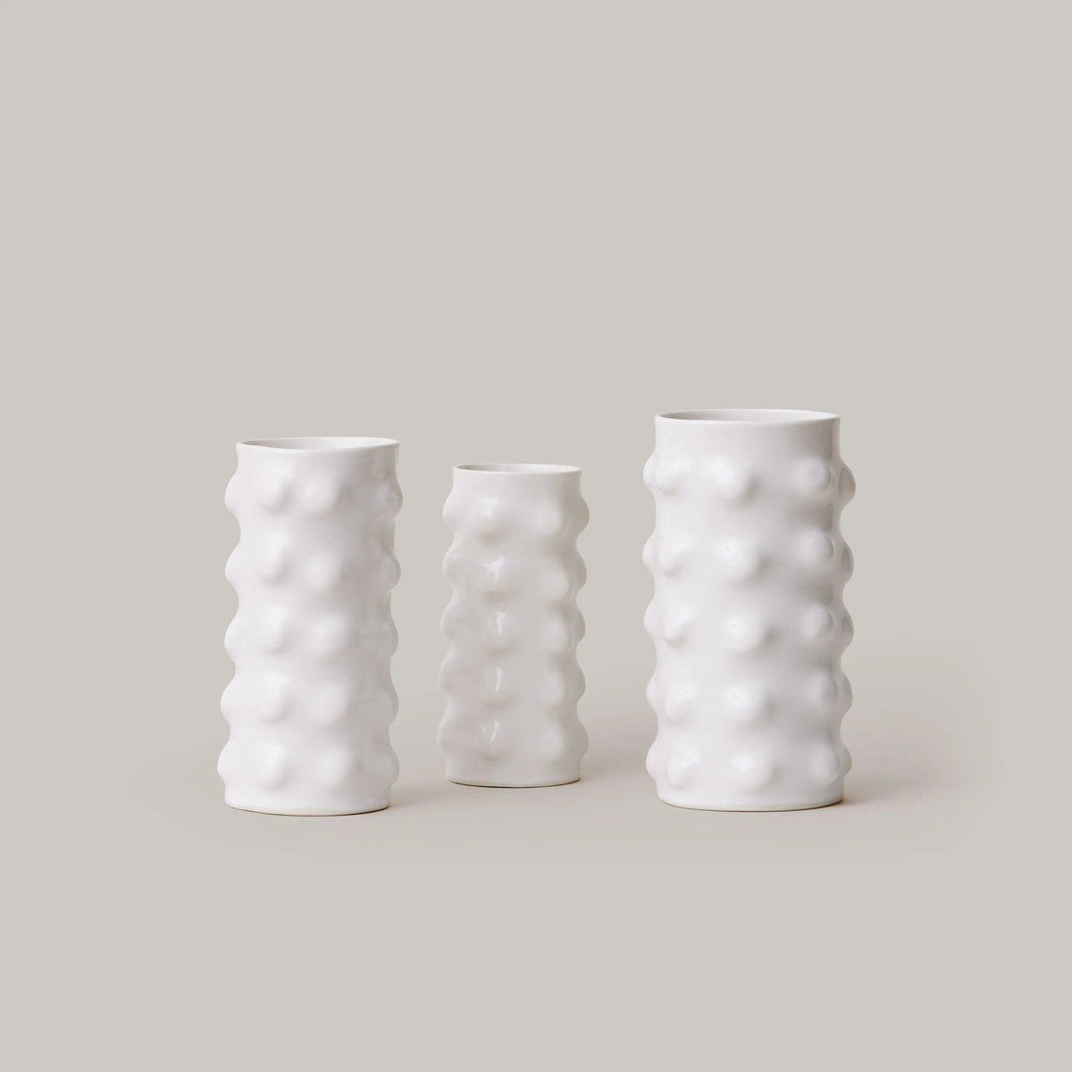 White Porcelain Ceramic Vase Stephanie Grace