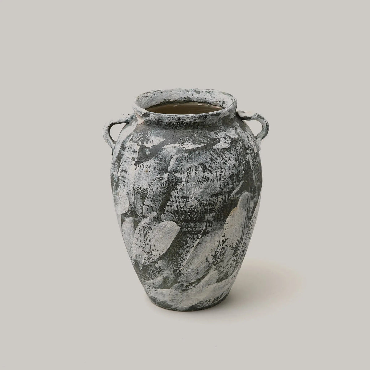 White Wash Matte Glaze Vessel JDZ