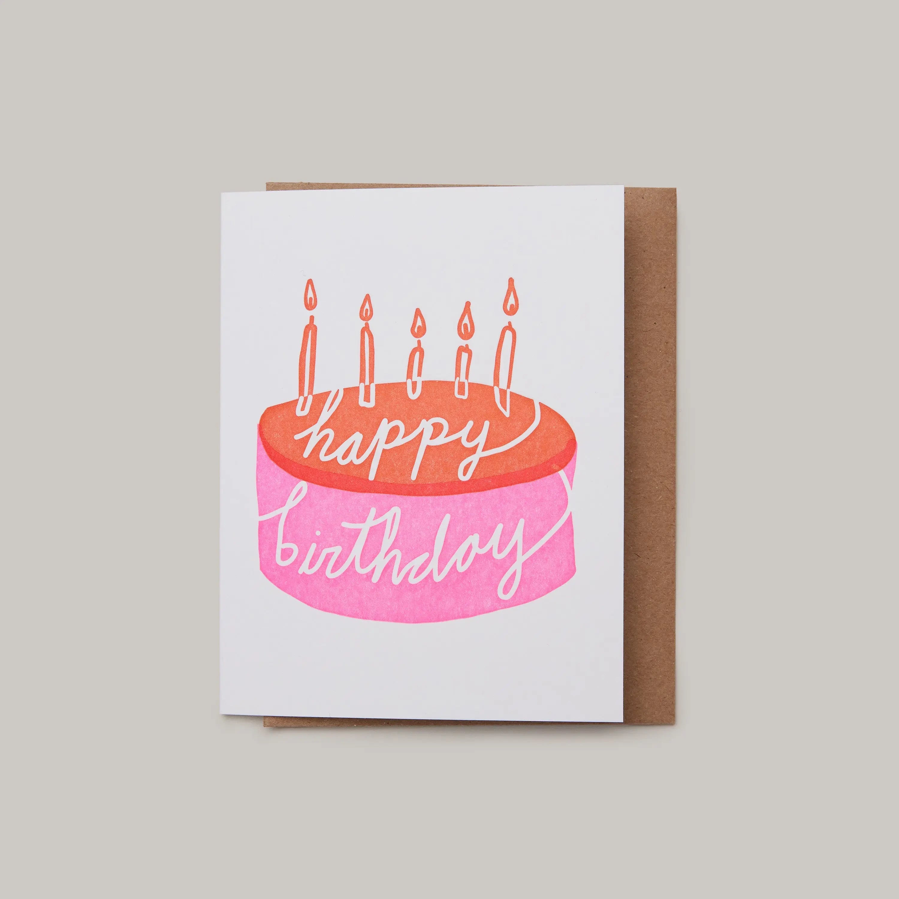 Letterpress Card Meshwork Press