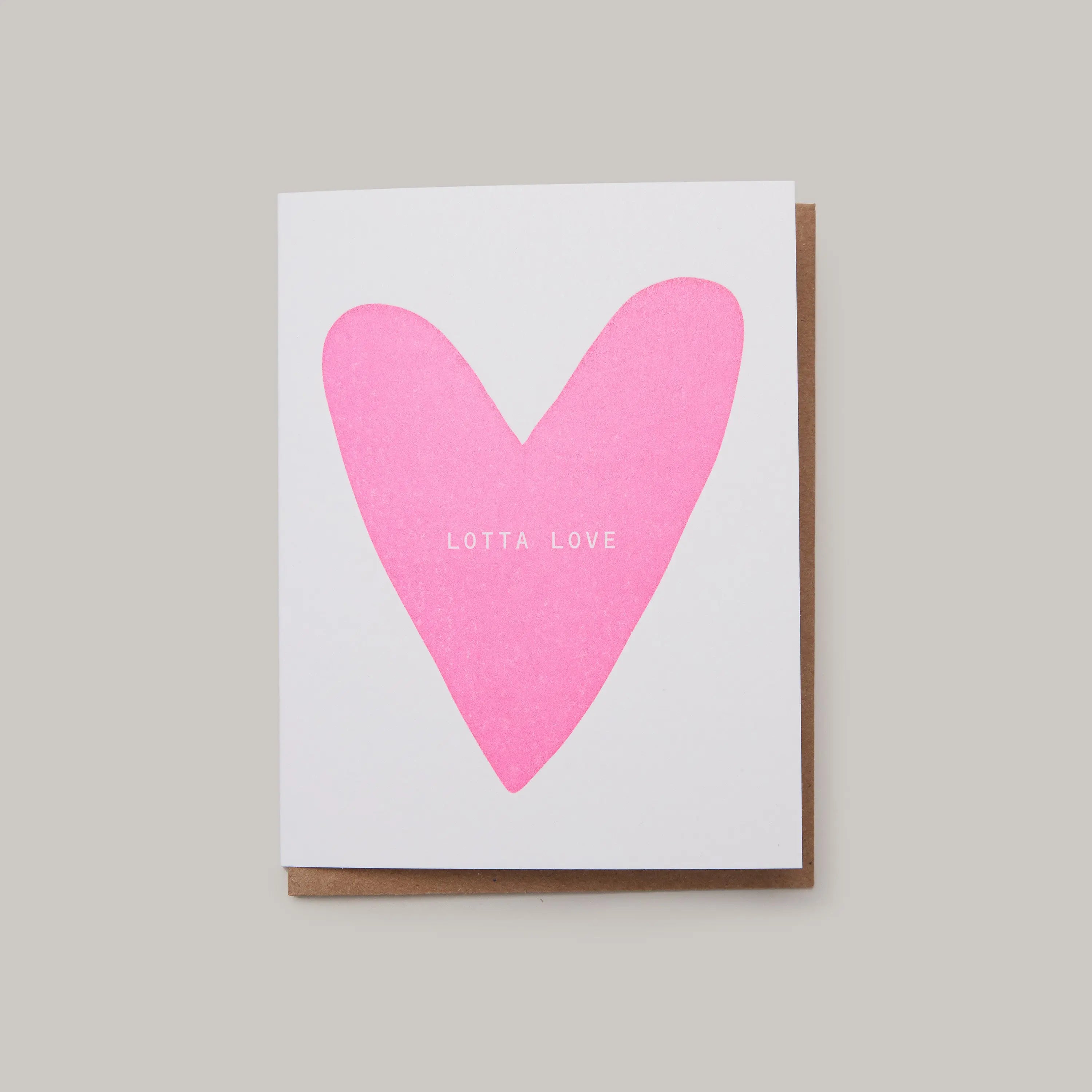 Letterpress Card Meshwork Press