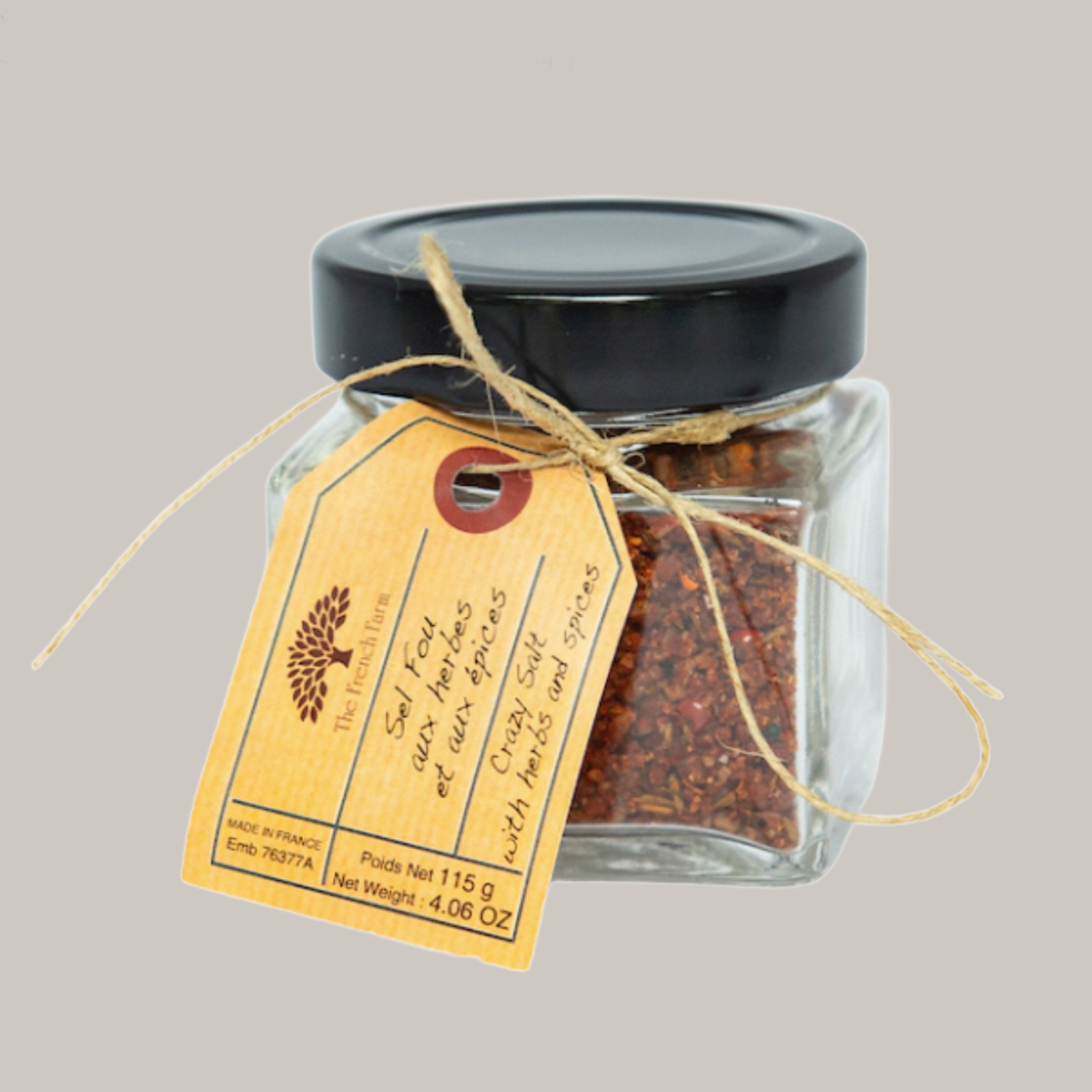 French Farm Collection Crazy Salt in Jar
