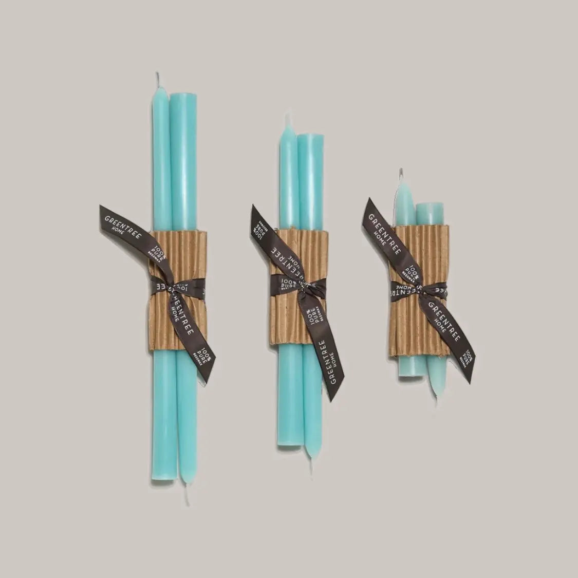 Everyday Beeswax Tapers - Pink & Tan