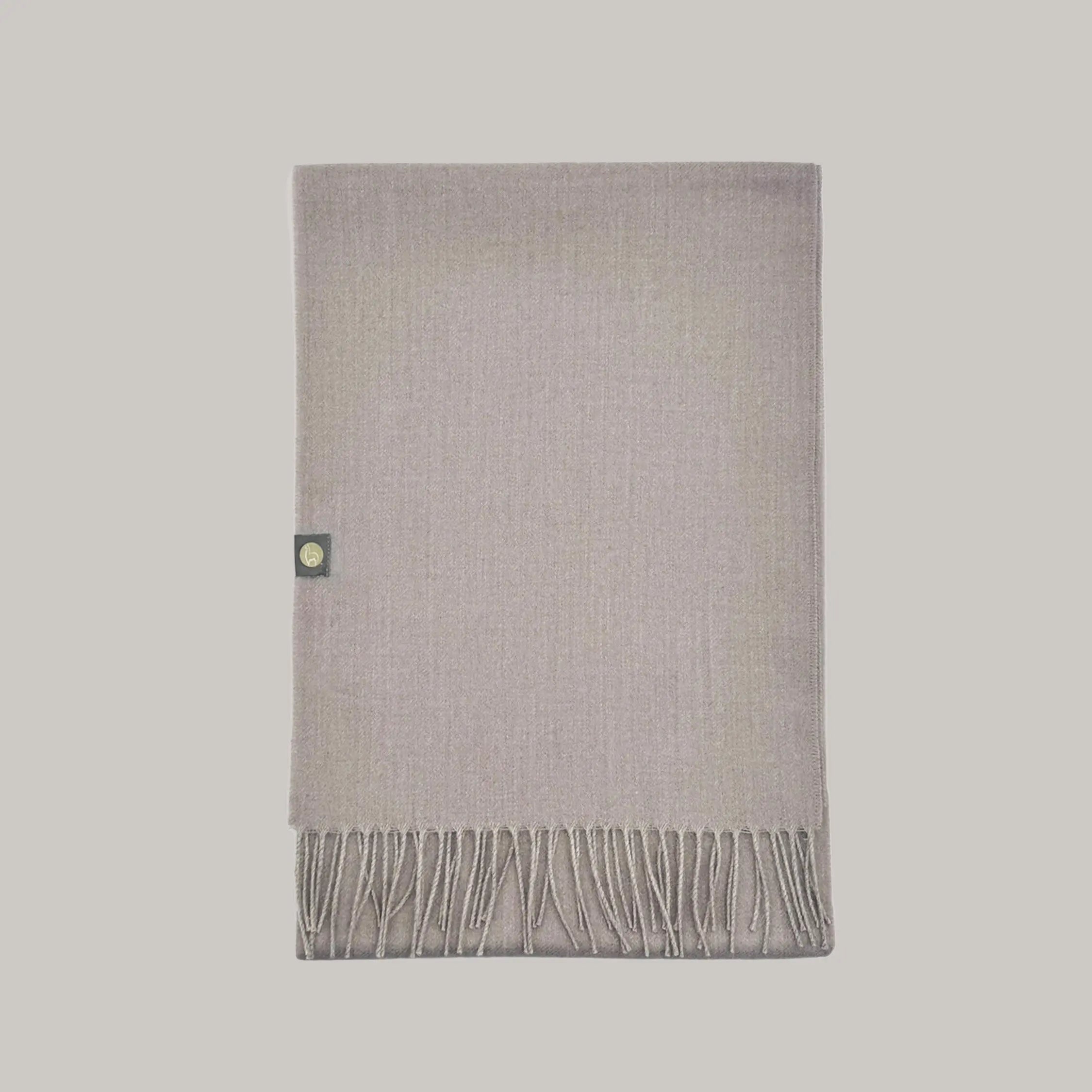 Hazelnut Baby Alpaca Throw Shupaca Alpaca