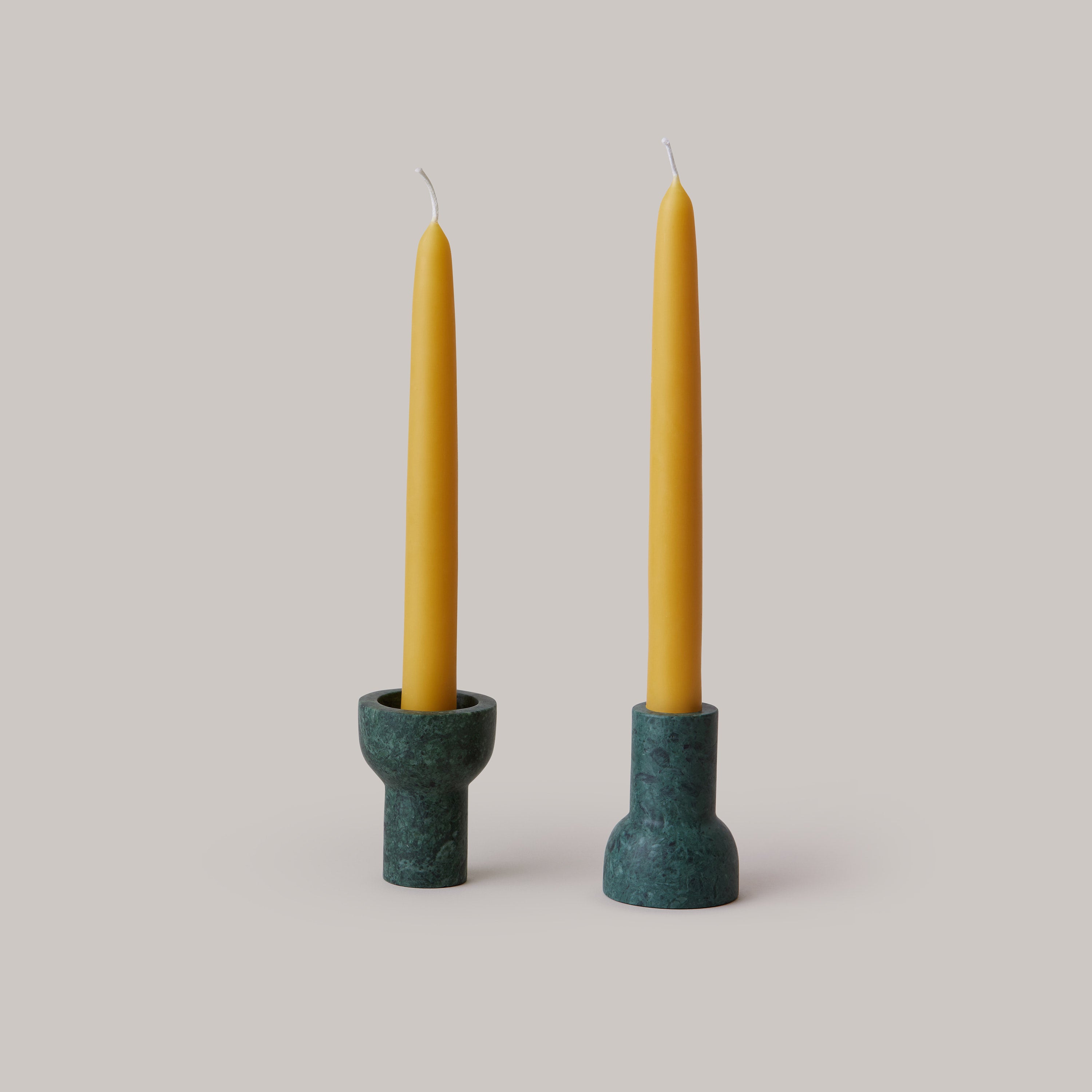 Como Marble Taper/Tealight Candleholders