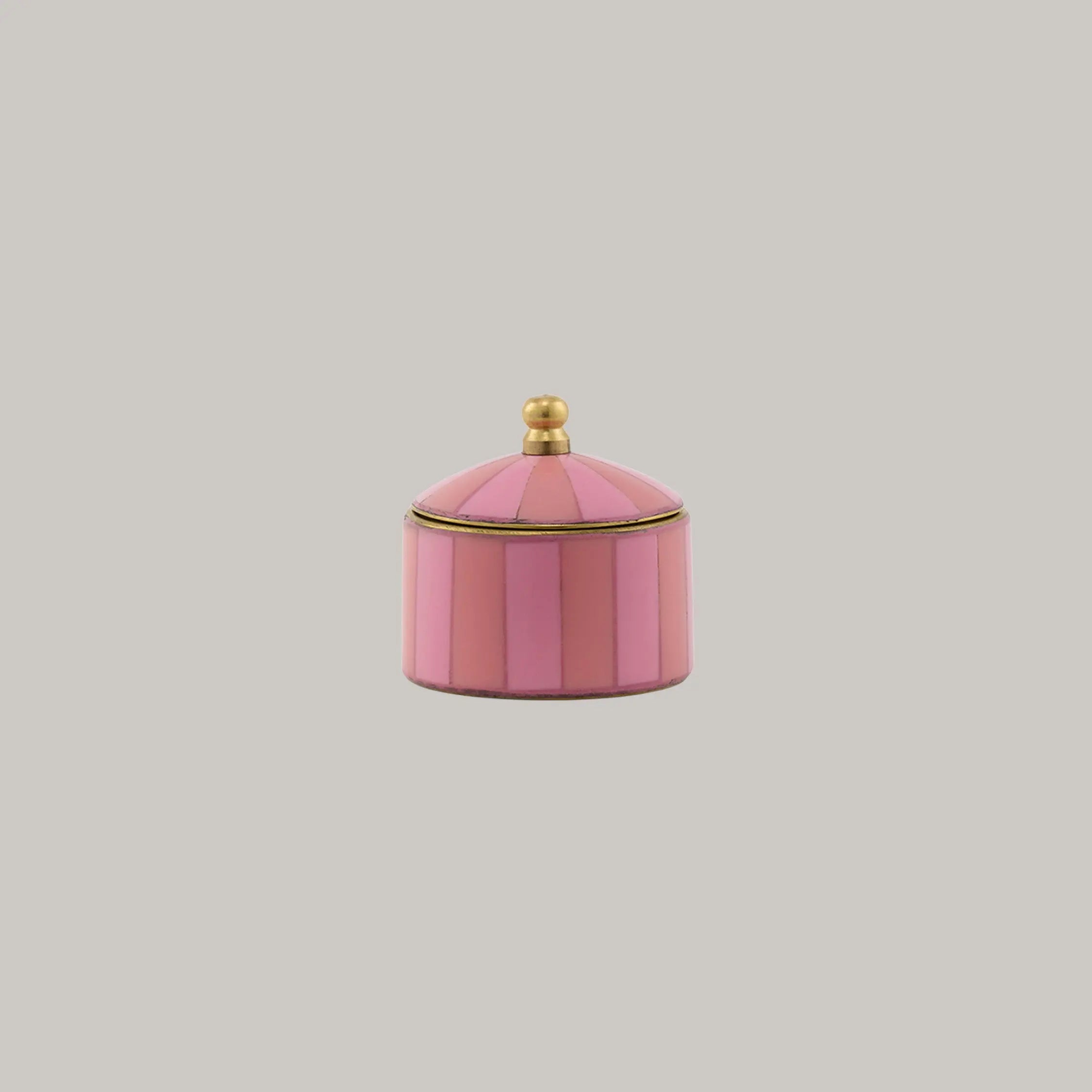 Circus Box - Pink & Tan