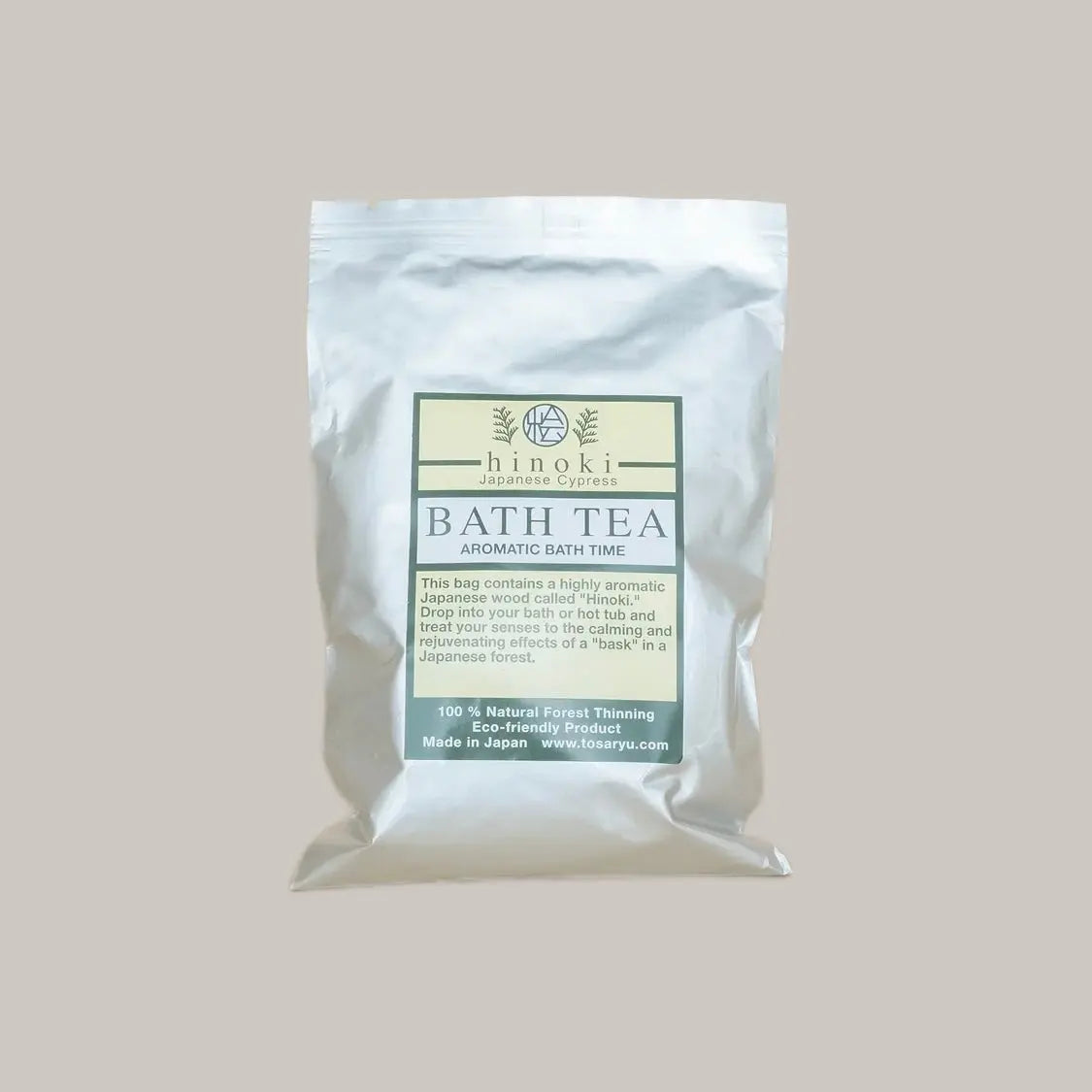 Hinoki Bath Tea Pink & Tan