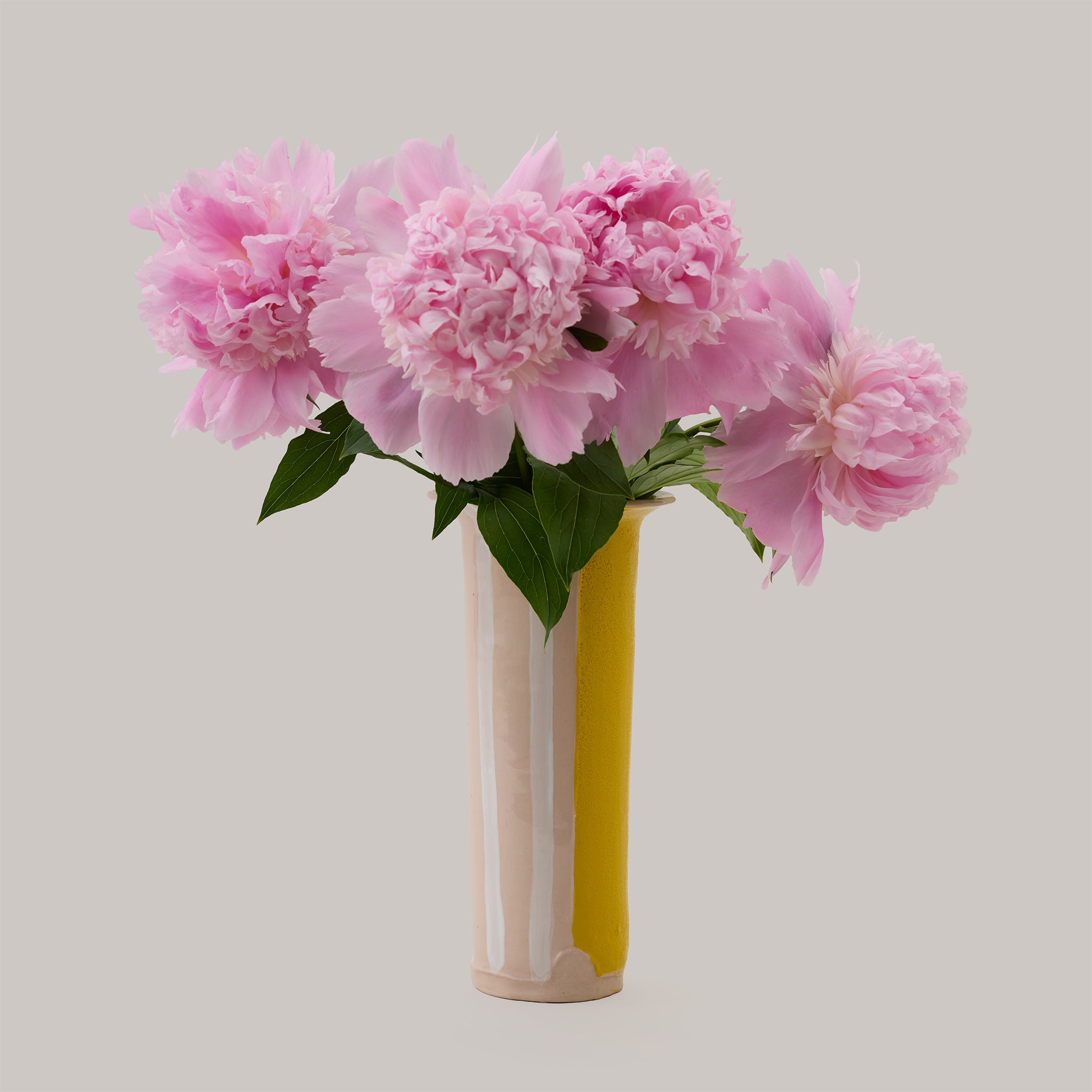 Yellow Porcelain Vases and Vessels