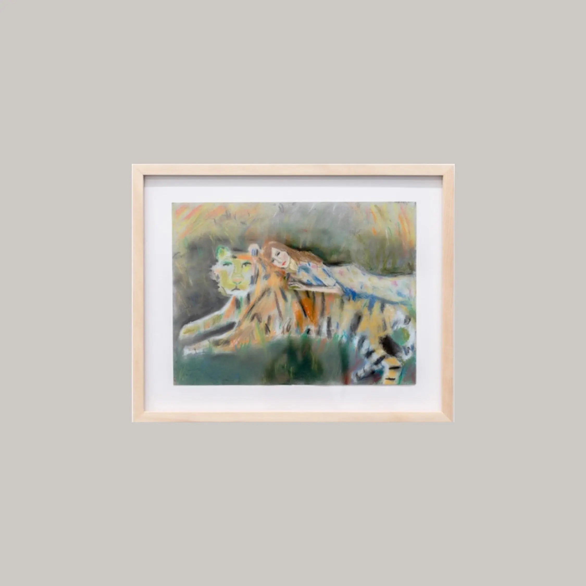 Girl with Tiger Meghan Borah