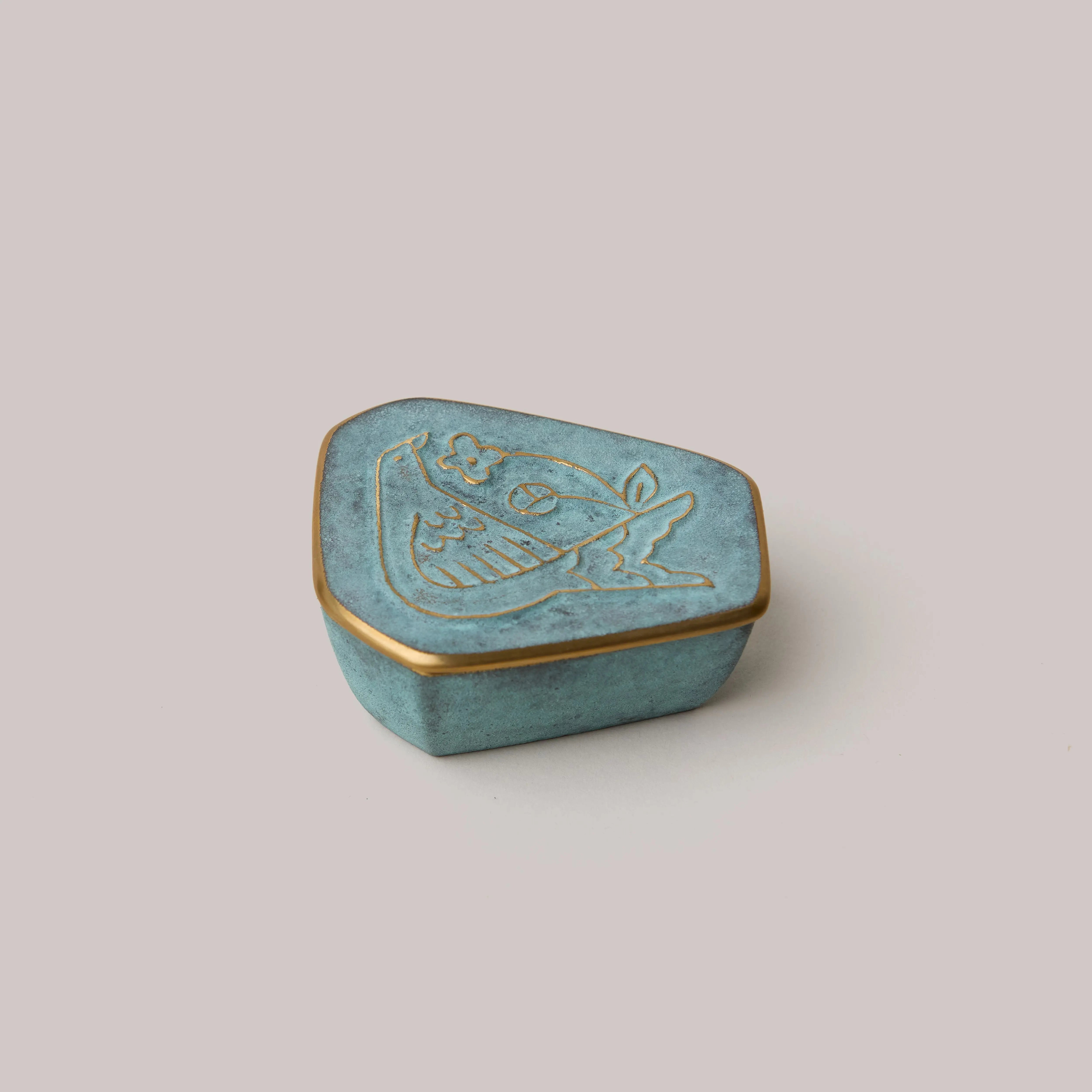 Brass Jewelry Box Castin