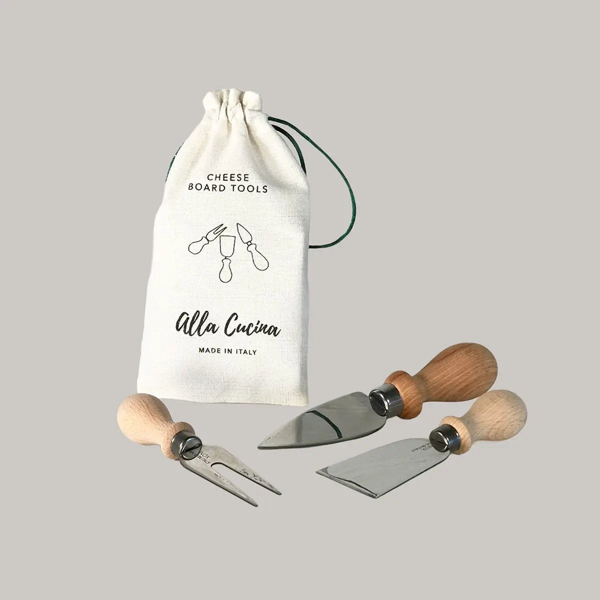 Italian Cheese Board Tools - Set of 3 Verve Culture