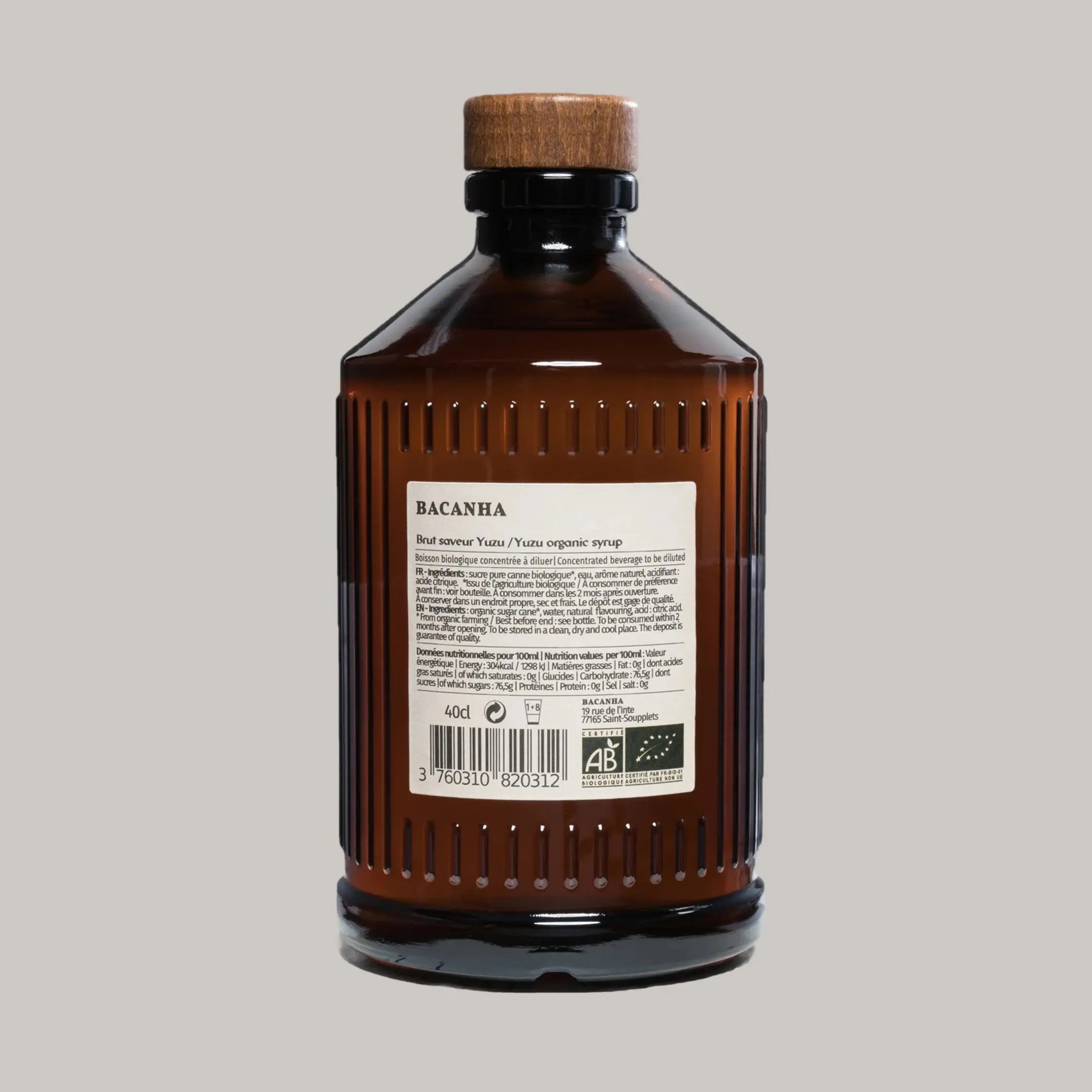 Organic Syrup Bacanha