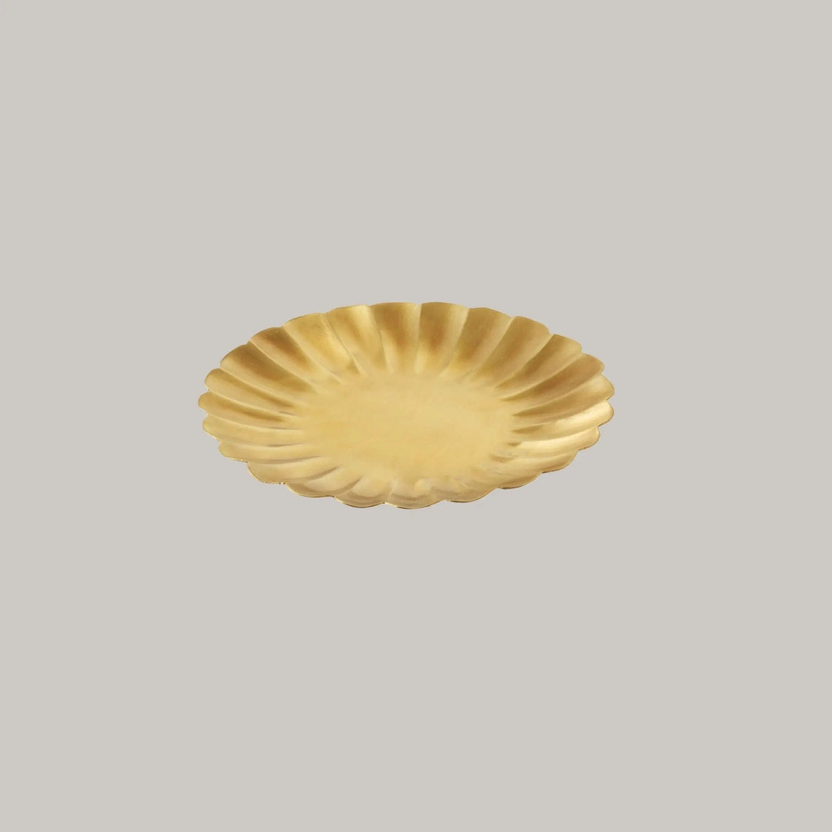 Brass Petal Tray Fog Linen