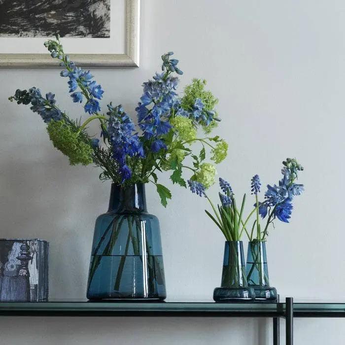 Flora Glass Vase - Pink & Tan
