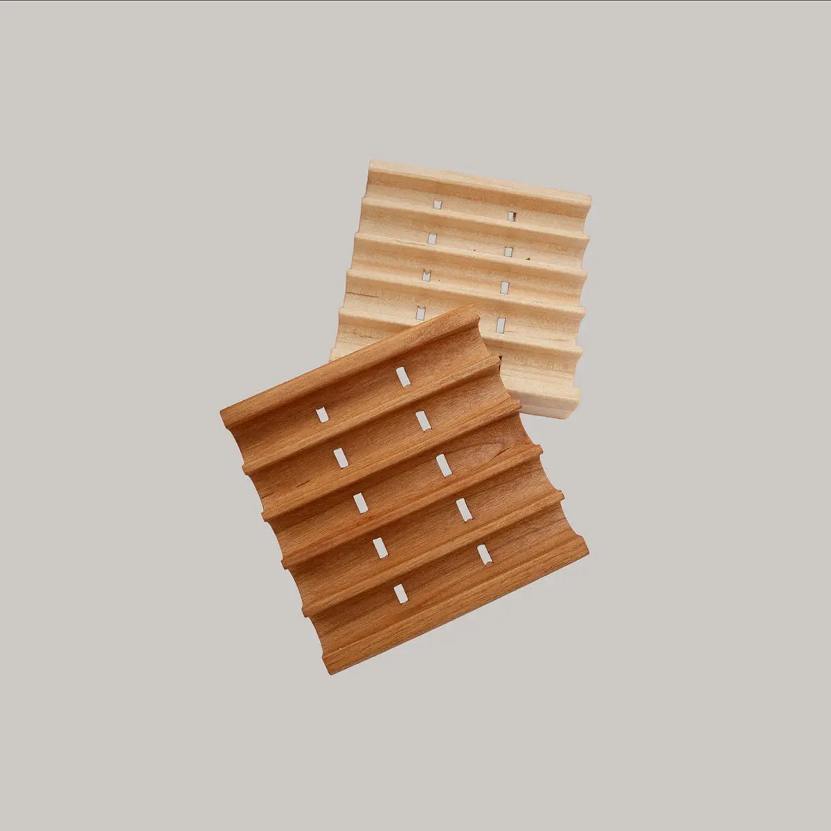 Handcrafted Wood Soap Rest Even Keel