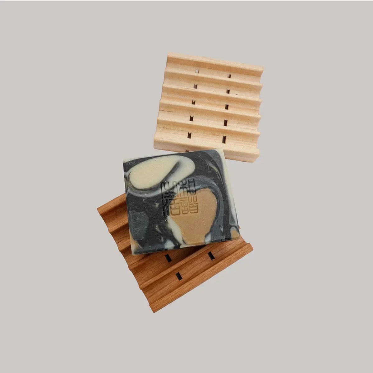 Handcrafted Wood Soap Rest Even Keel